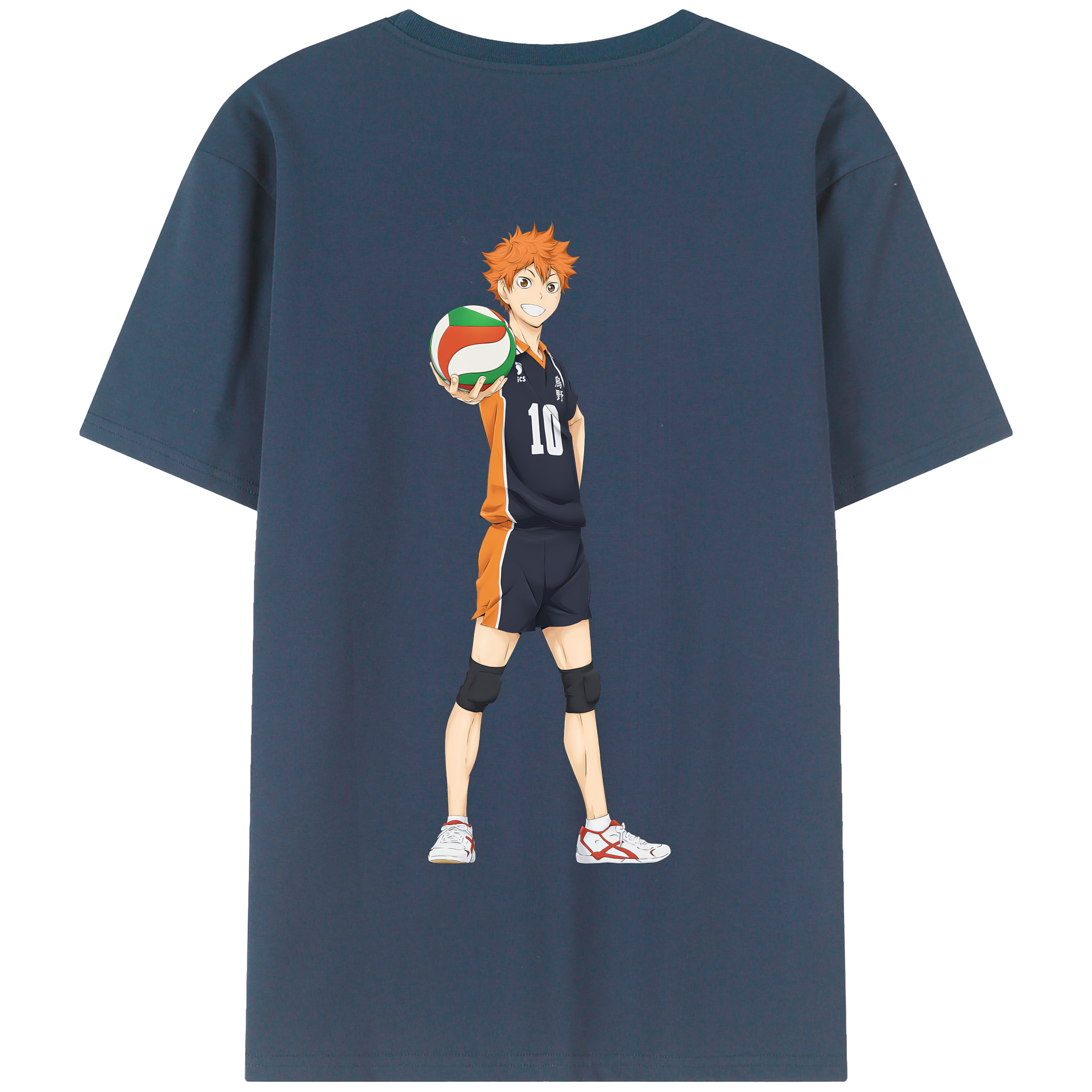 （画像用） ハイキュー!! Haikyu!! 綿100％半袖Tシャツ（背面プリント）