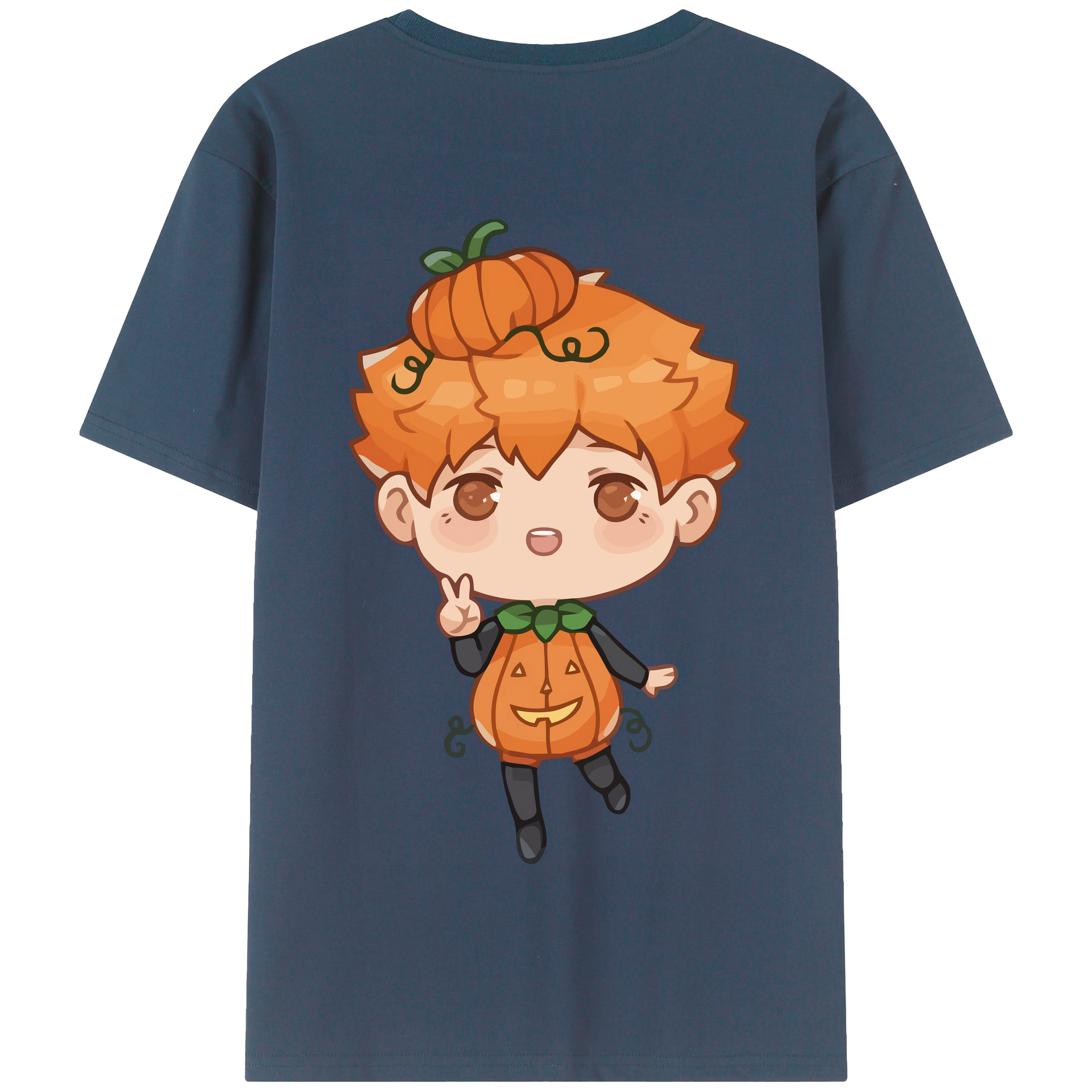 （画像用） ハイキュー!! Haikyu!! 綿100％半袖Tシャツ（背面プリント）