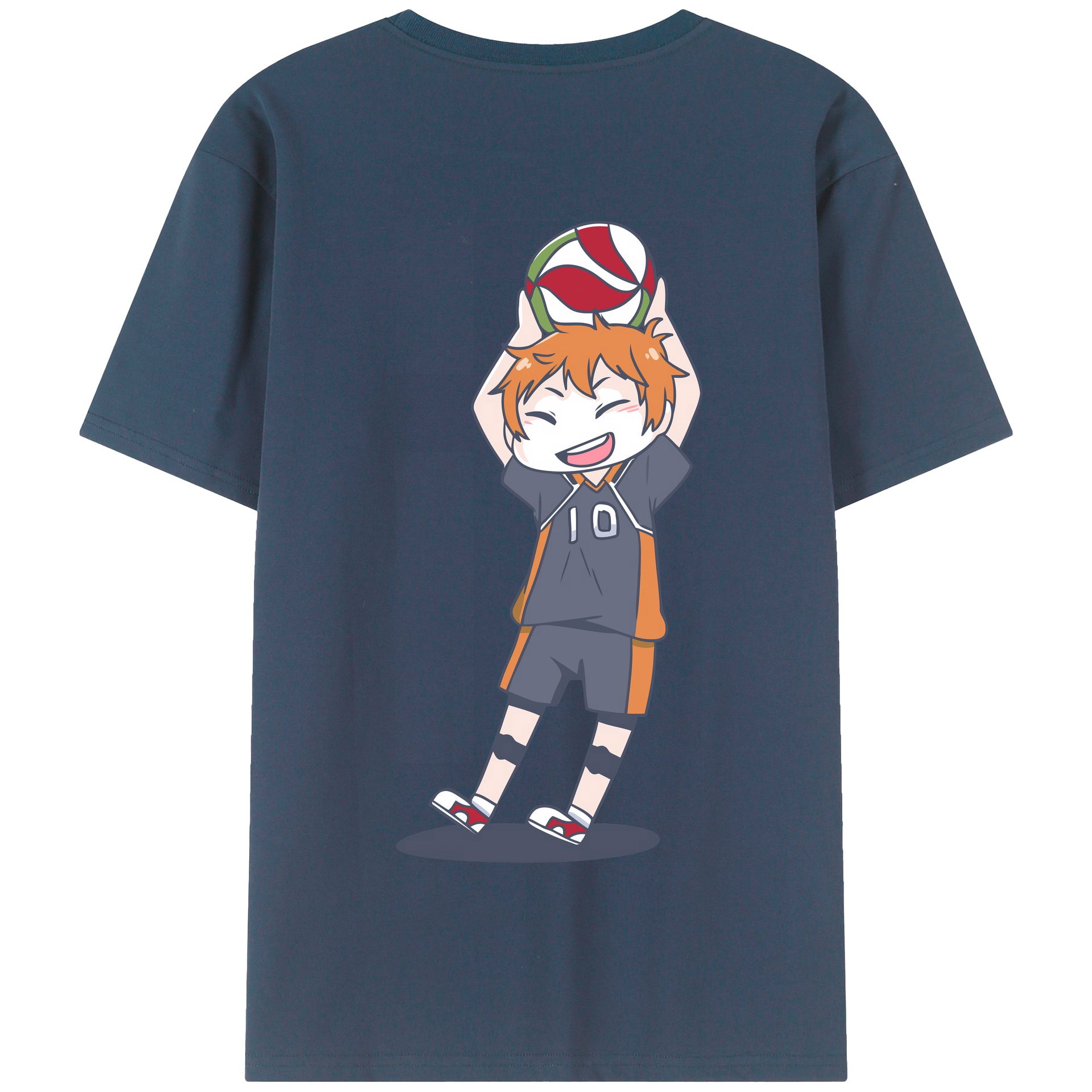 （画像用） ハイキュー!! Haikyu!! 綿100％半袖Tシャツ（背面プリント）