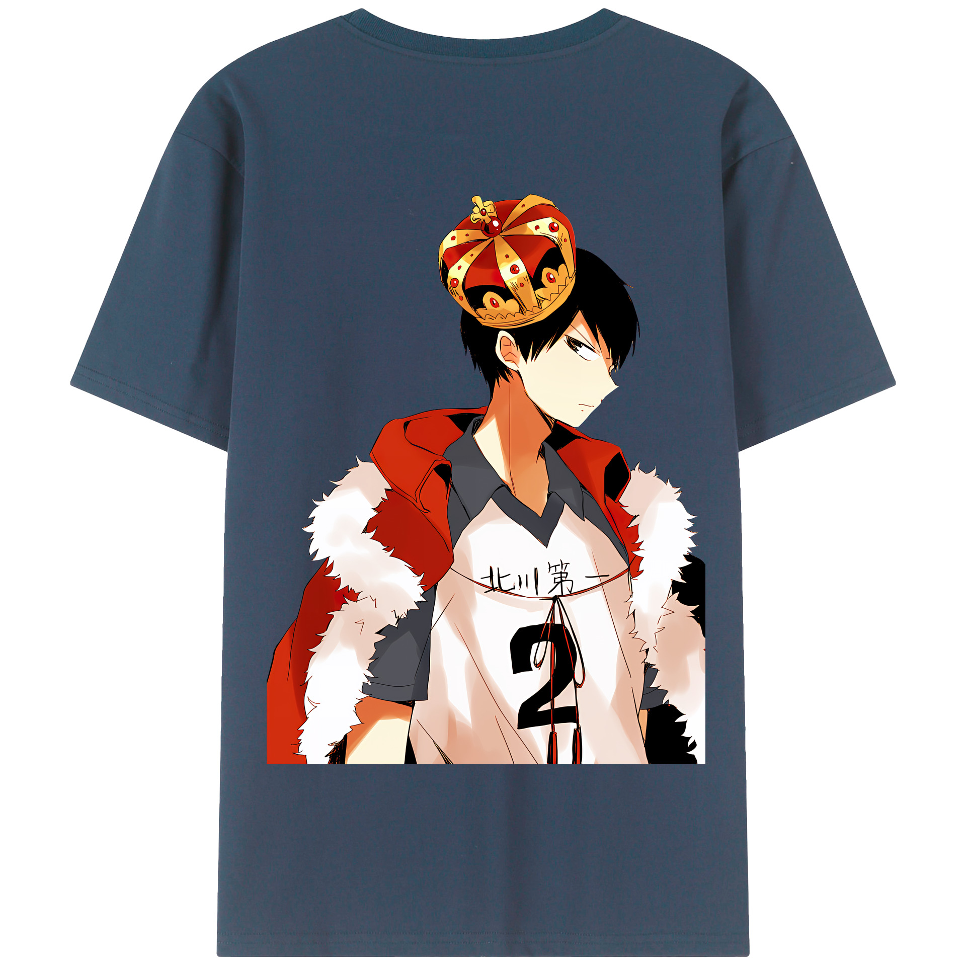 （画像用） ハイキュー!! Haikyu!! 綿100％半袖Tシャツ（背面プリント）