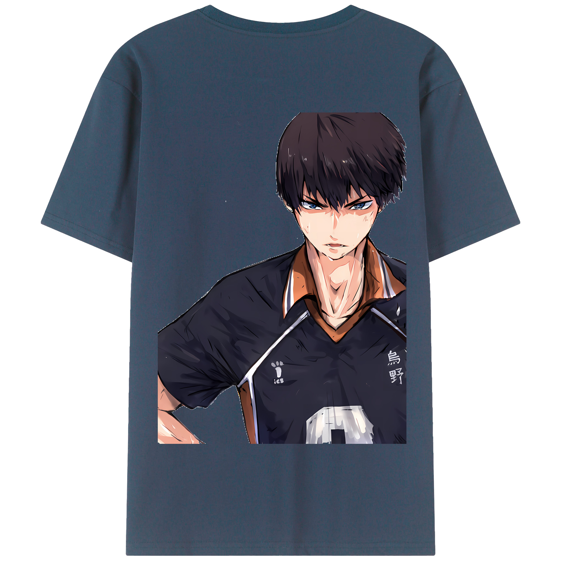 （画像用） ハイキュー!! Haikyu!! 綿100％半袖Tシャツ（背面プリント）