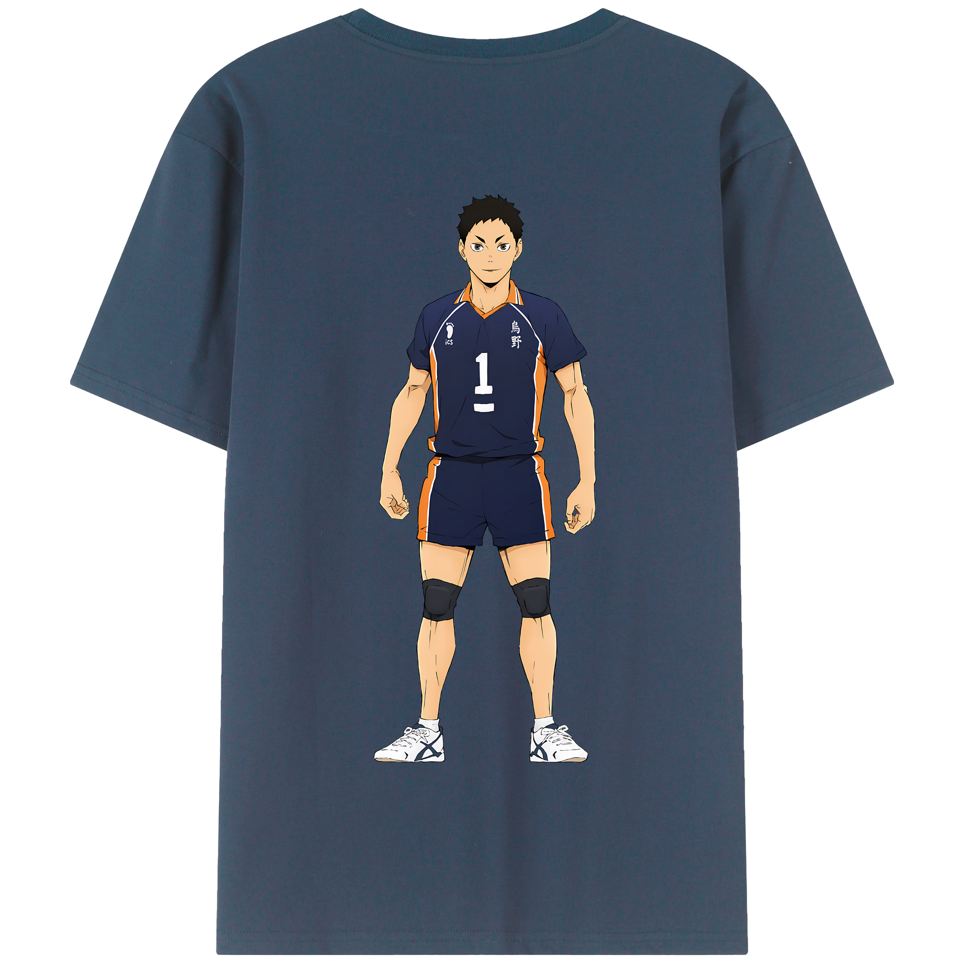 （画像用） ハイキュー!! Haikyu!! 綿100％半袖Tシャツ（背面プリント）