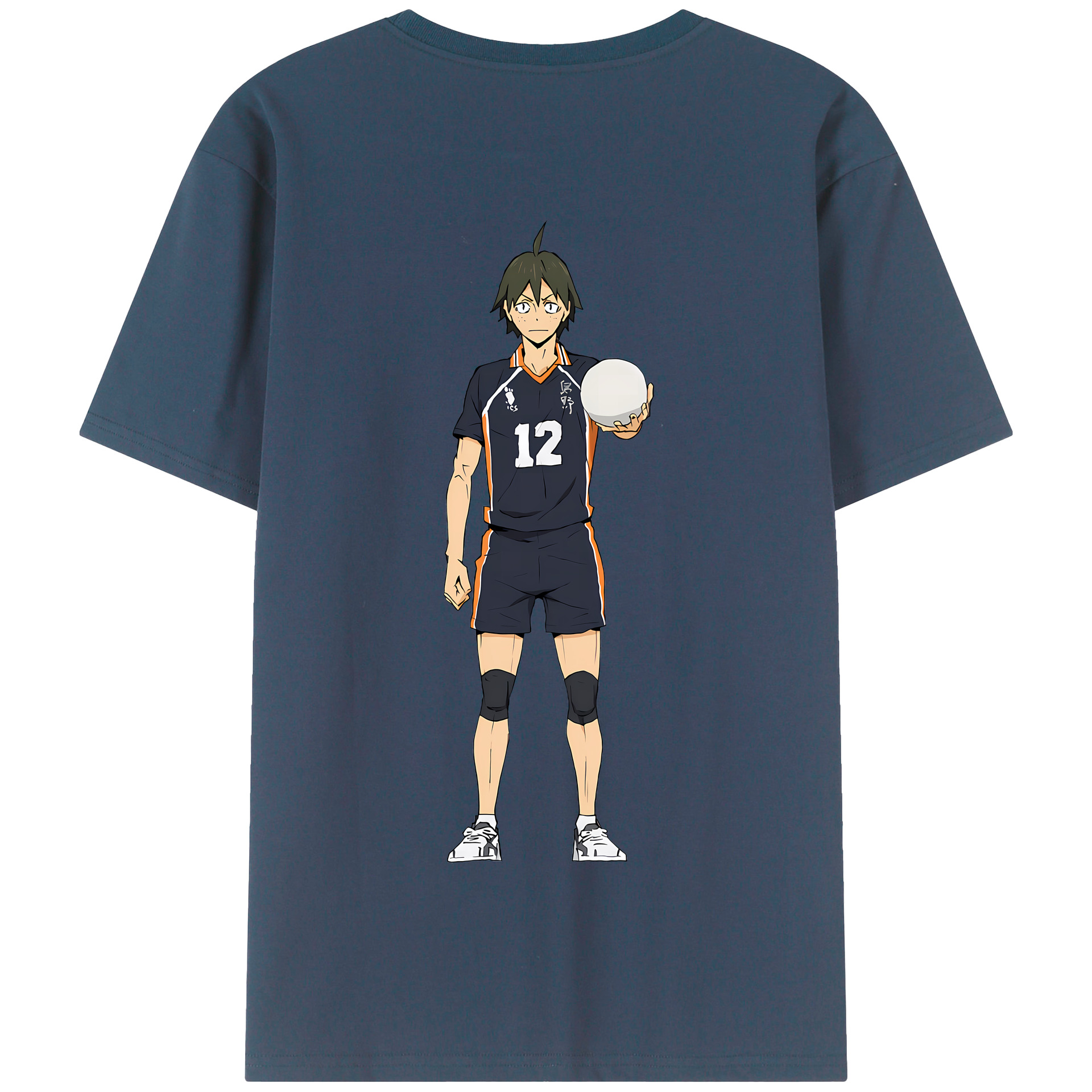 （画像用） ハイキュー!! Haikyu!! 綿100％半袖Tシャツ（背面プリント）