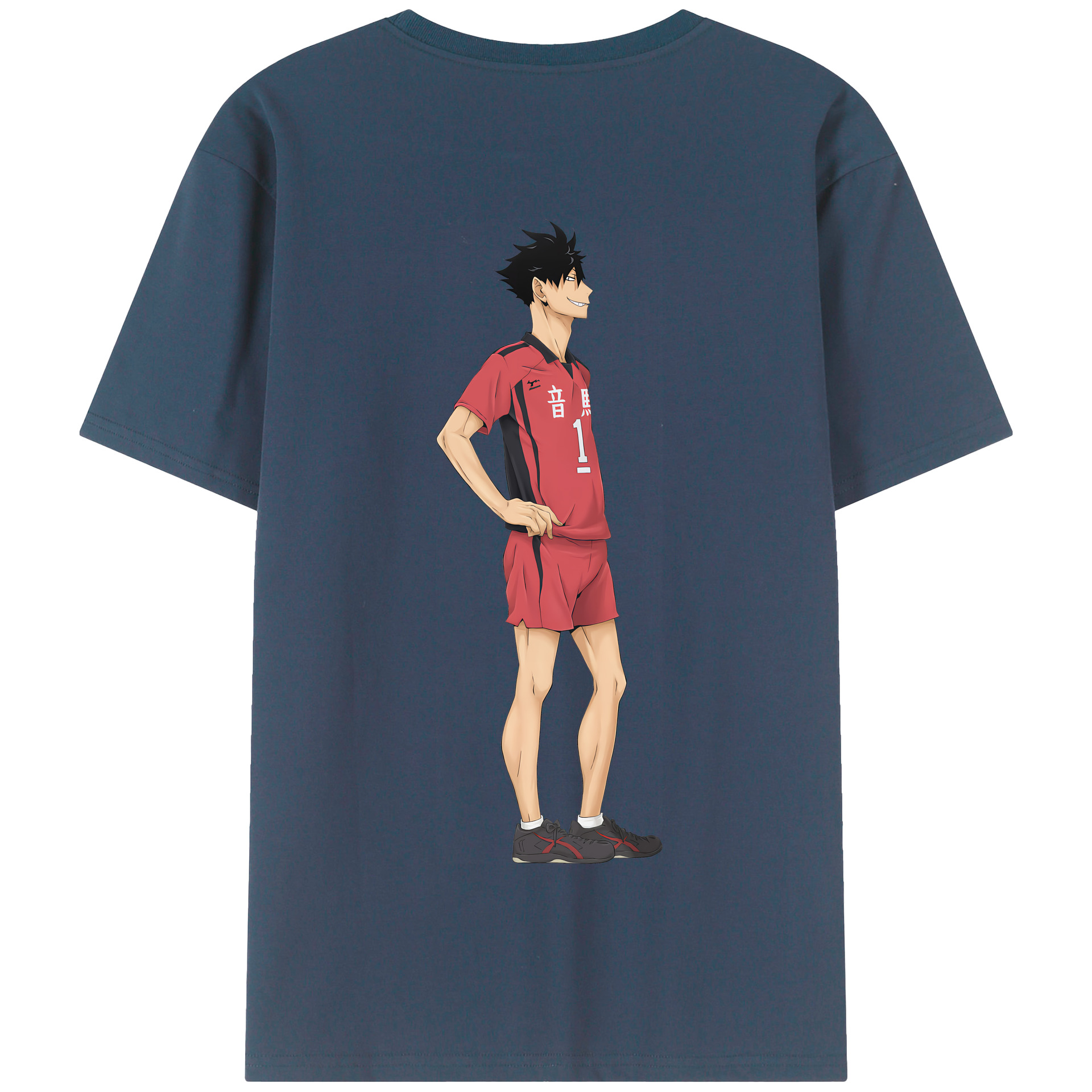 （画像用） ハイキュー!! Haikyu!! 綿100％半袖Tシャツ（背面プリント）