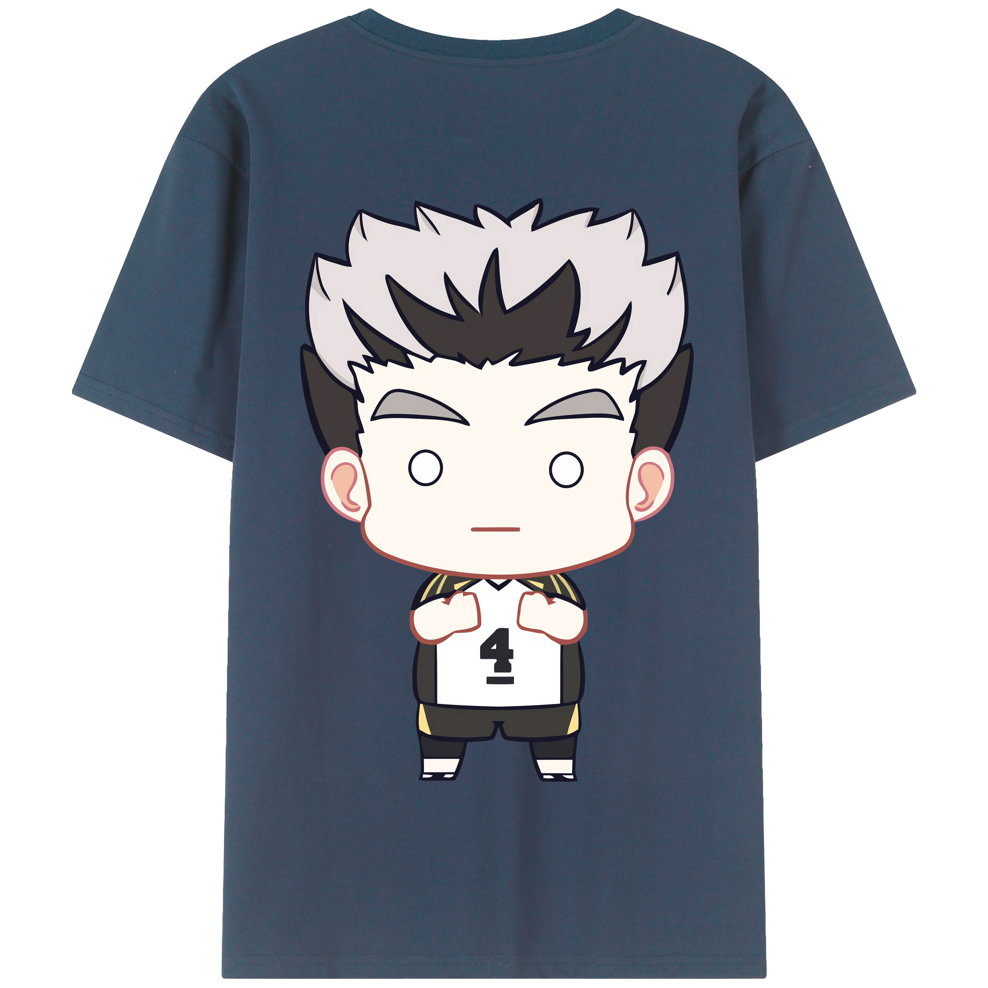 （画像用） ハイキュー!! Haikyu!! 綿100％半袖Tシャツ（背面プリント）
