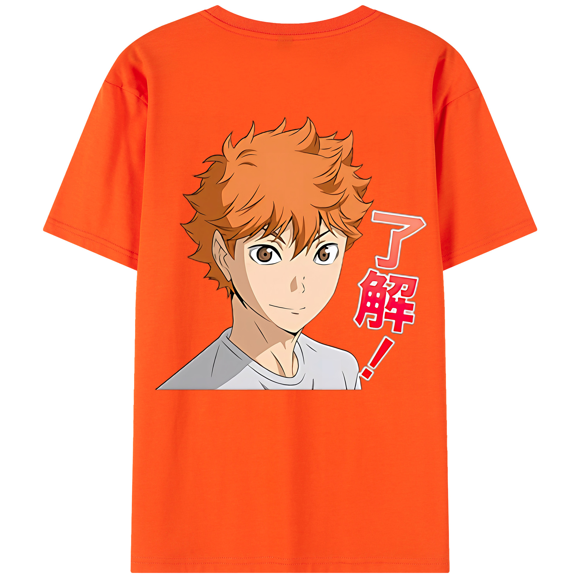 （画像用） ハイキュー!! Haikyu!! 綿100％半袖Tシャツ（背面プリント）