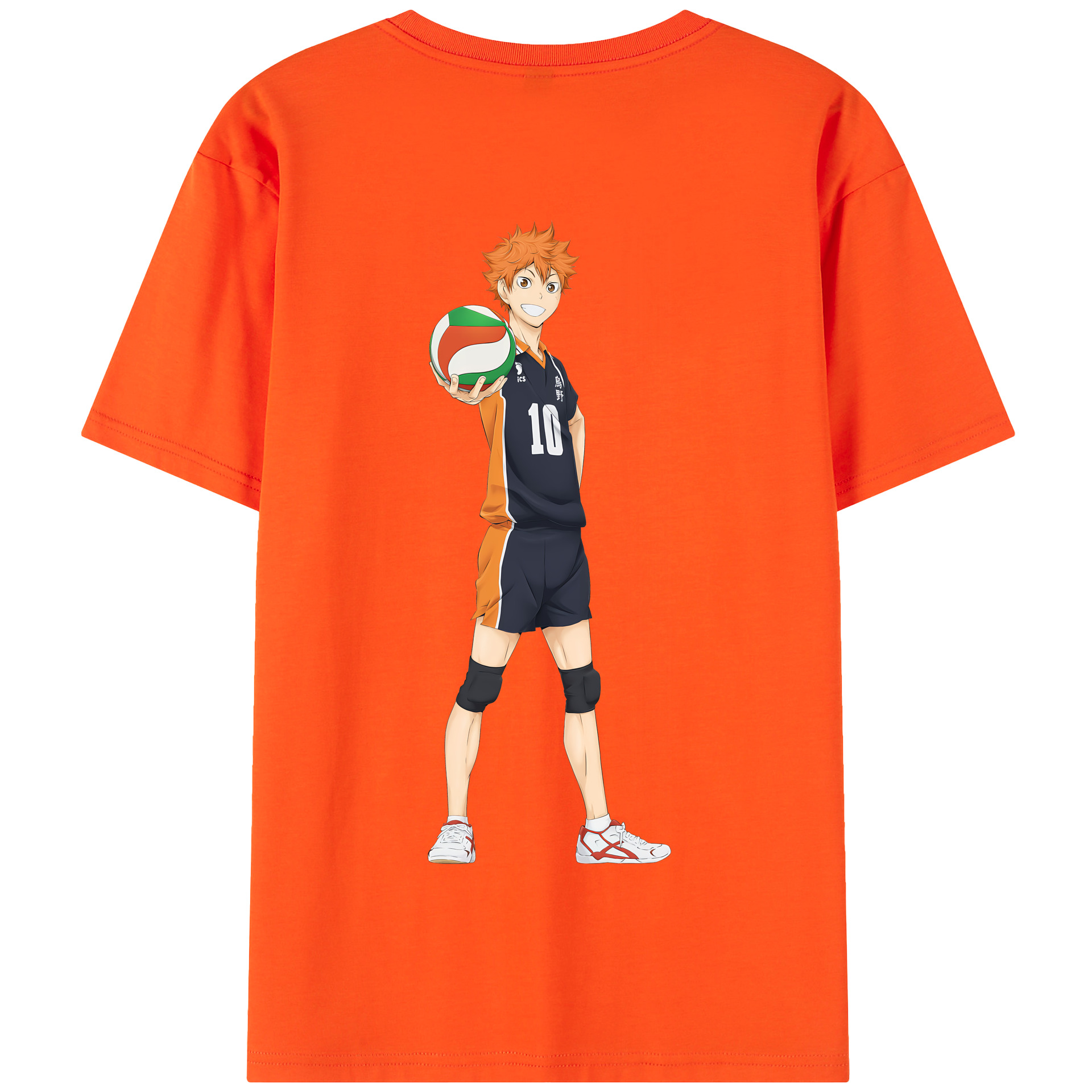 （画像用） ハイキュー!! Haikyu!! 綿100％半袖Tシャツ（背面プリント）