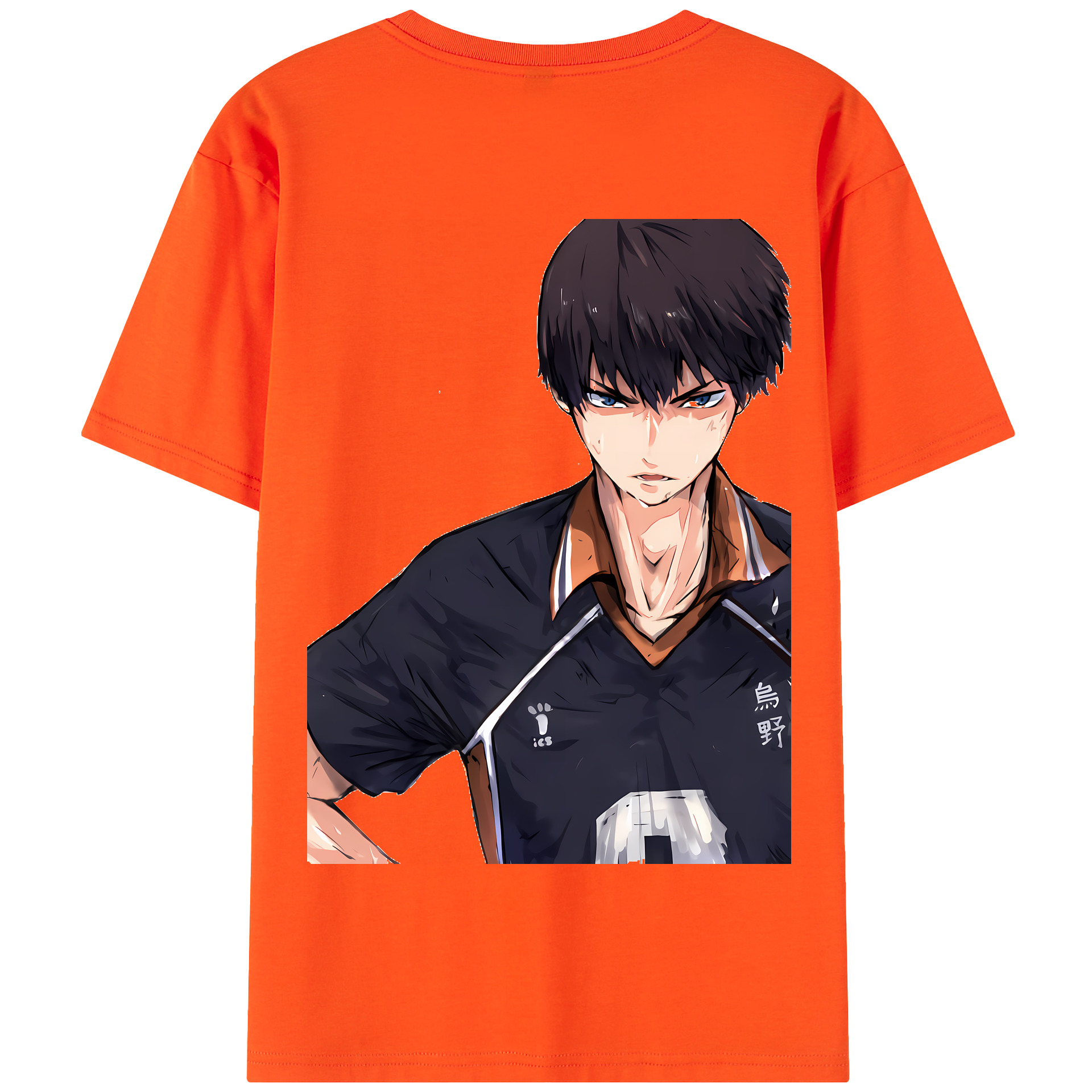 （画像用） ハイキュー!! Haikyu!! 綿100％半袖Tシャツ（背面プリント）