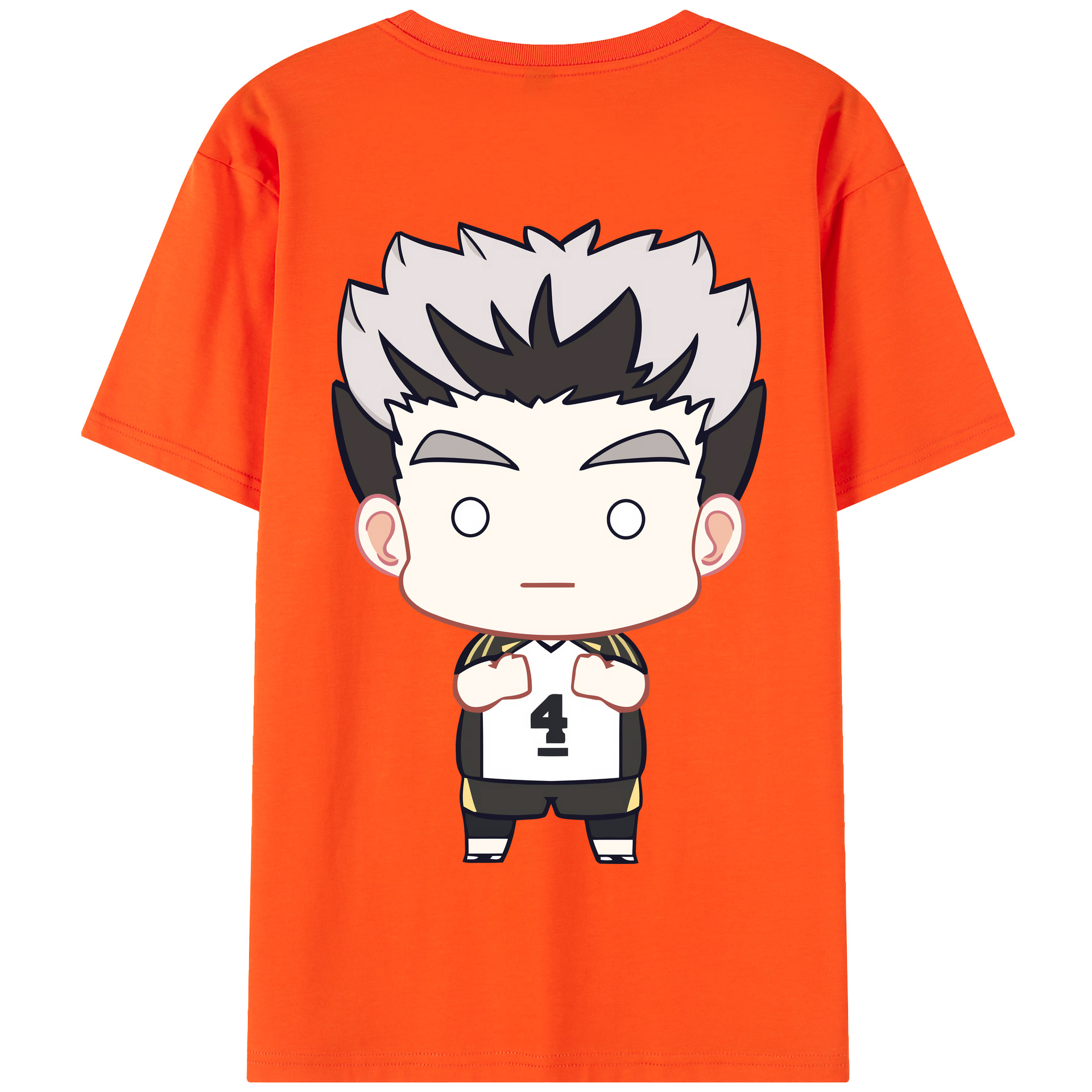 （画像用） ハイキュー!! Haikyu!! 綿100％半袖Tシャツ（背面プリント）