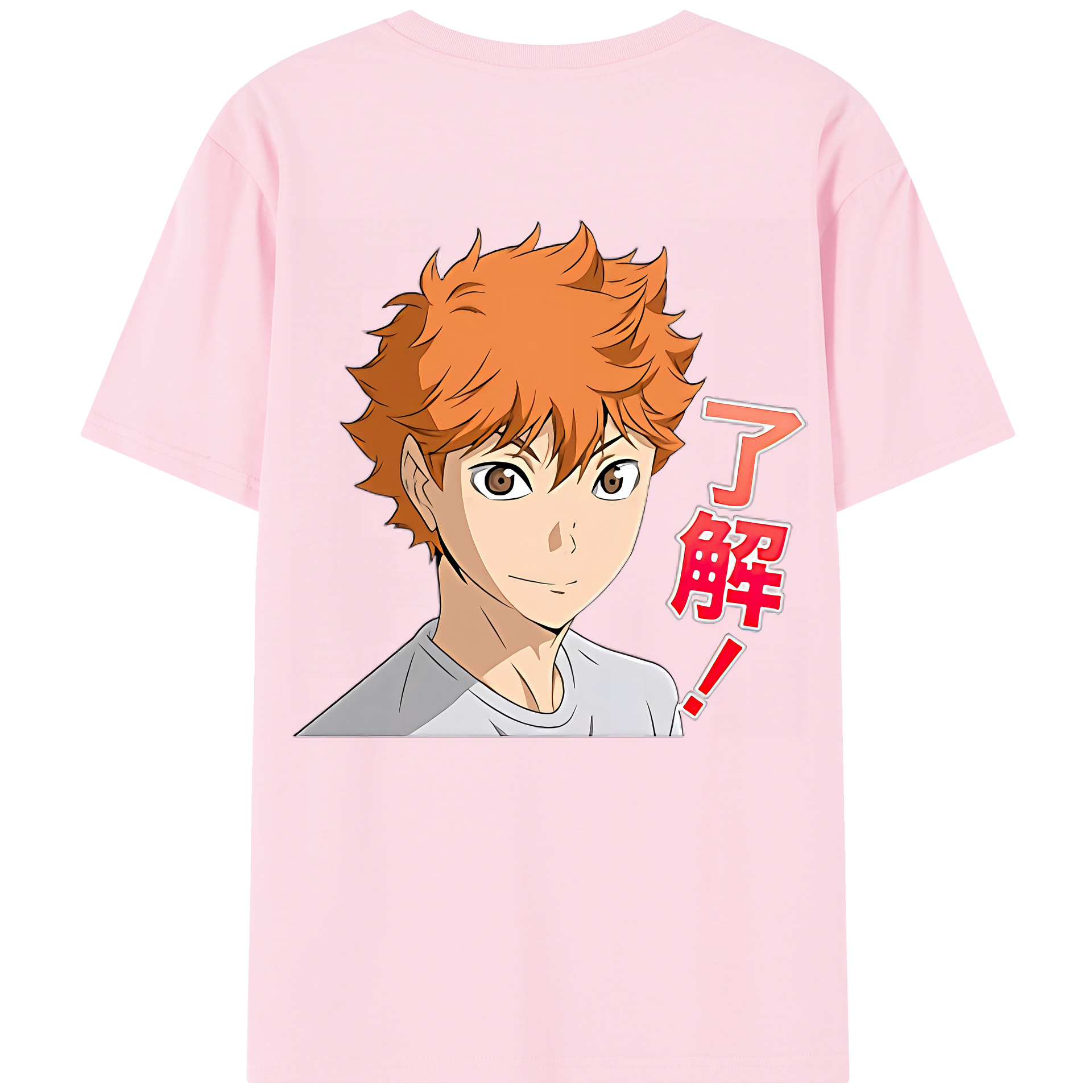 （画像用） ハイキュー!! Haikyu!! 綿100％半袖Tシャツ（背面プリント）