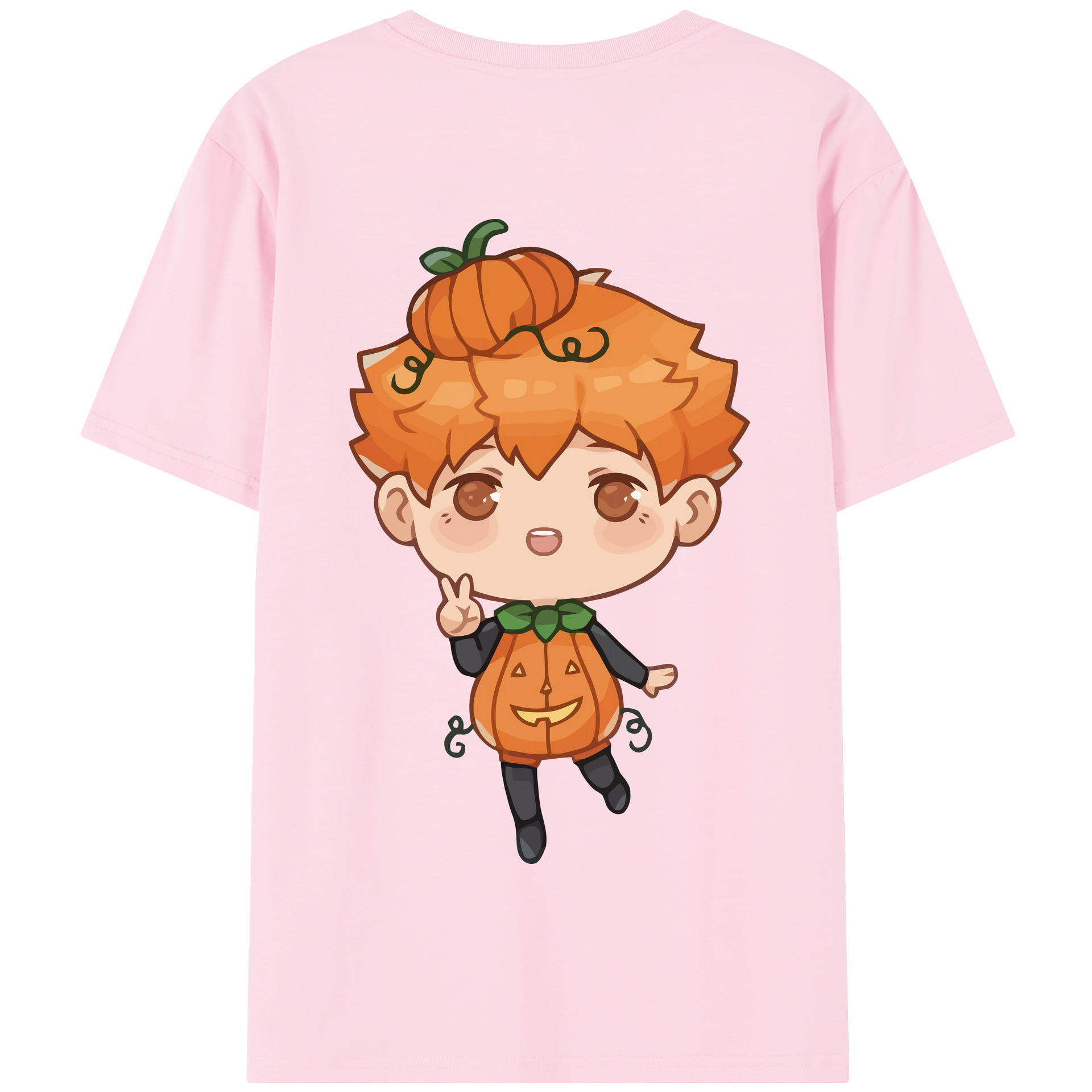 （画像用） ハイキュー!! Haikyu!! 綿100％半袖Tシャツ（背面プリント）
