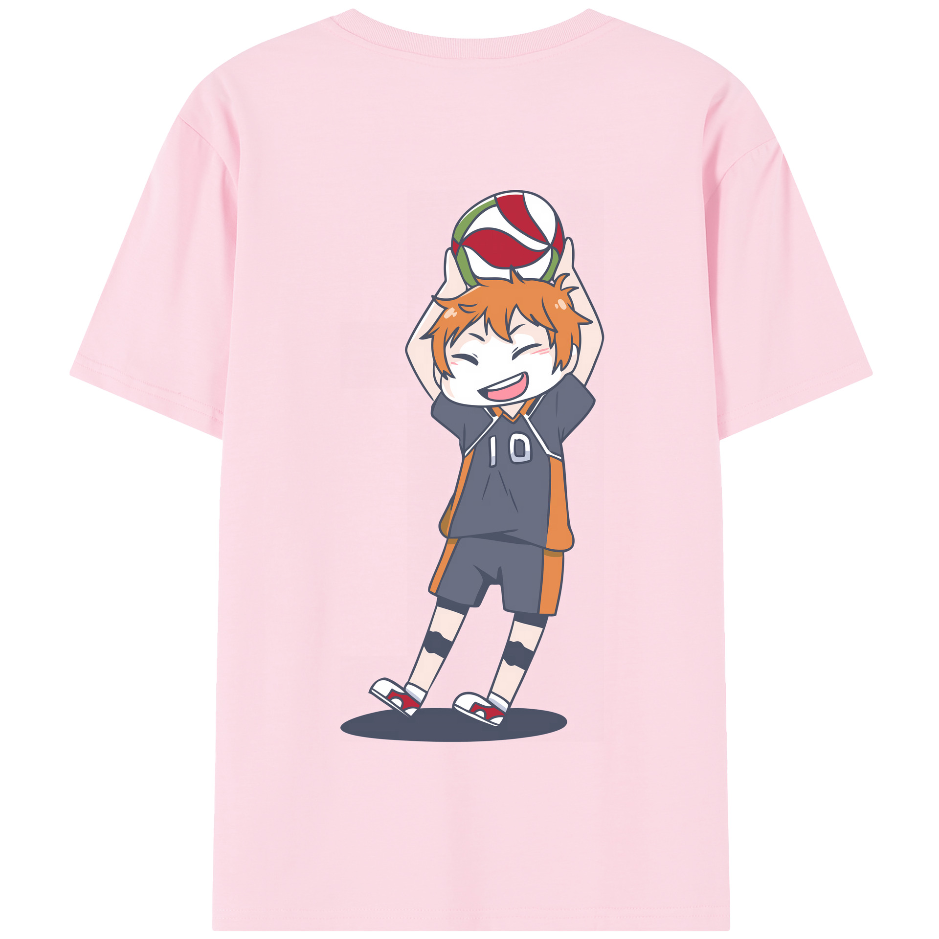 （画像用） ハイキュー!! Haikyu!! 綿100％半袖Tシャツ（背面プリント）