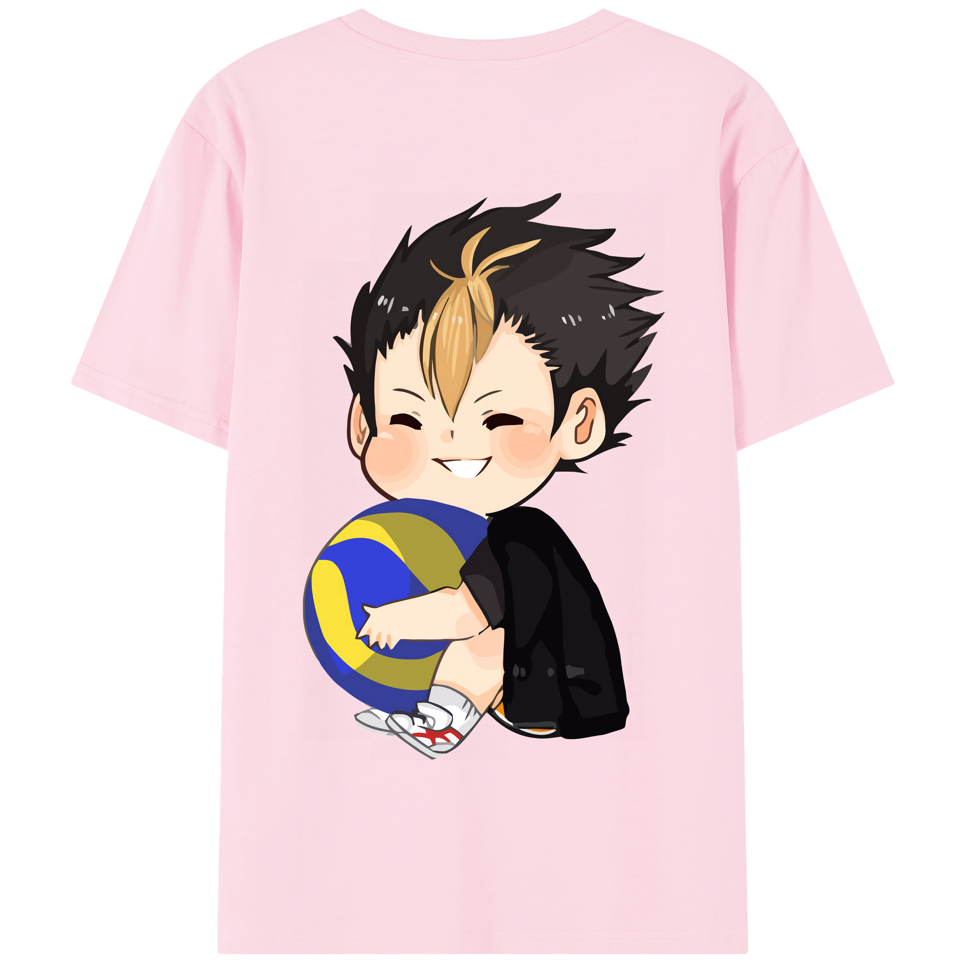 （画像用） ハイキュー!! Haikyu!! 綿100％半袖Tシャツ（背面プリント）
