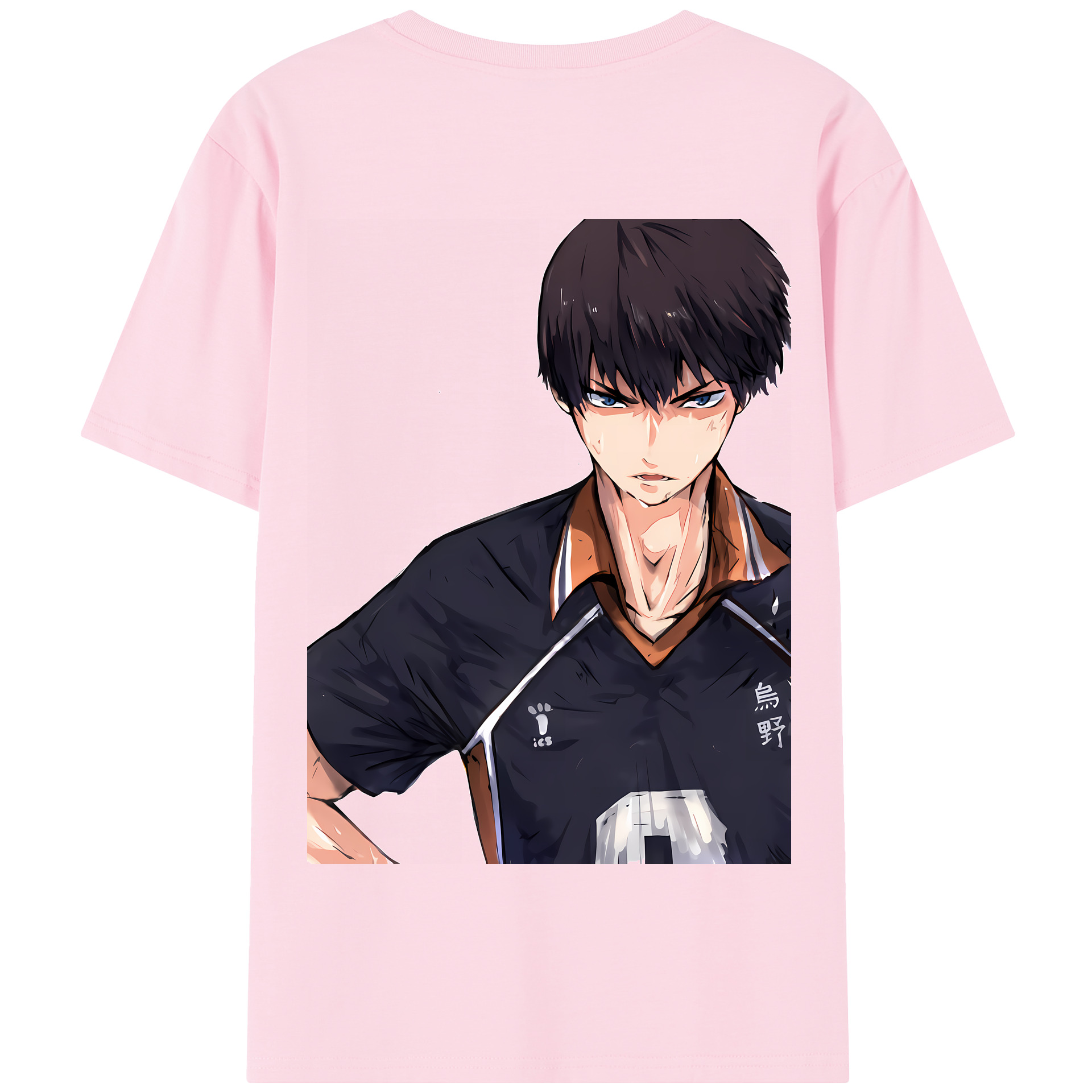 （画像用） ハイキュー!! Haikyu!! 綿100％半袖Tシャツ（背面プリント）