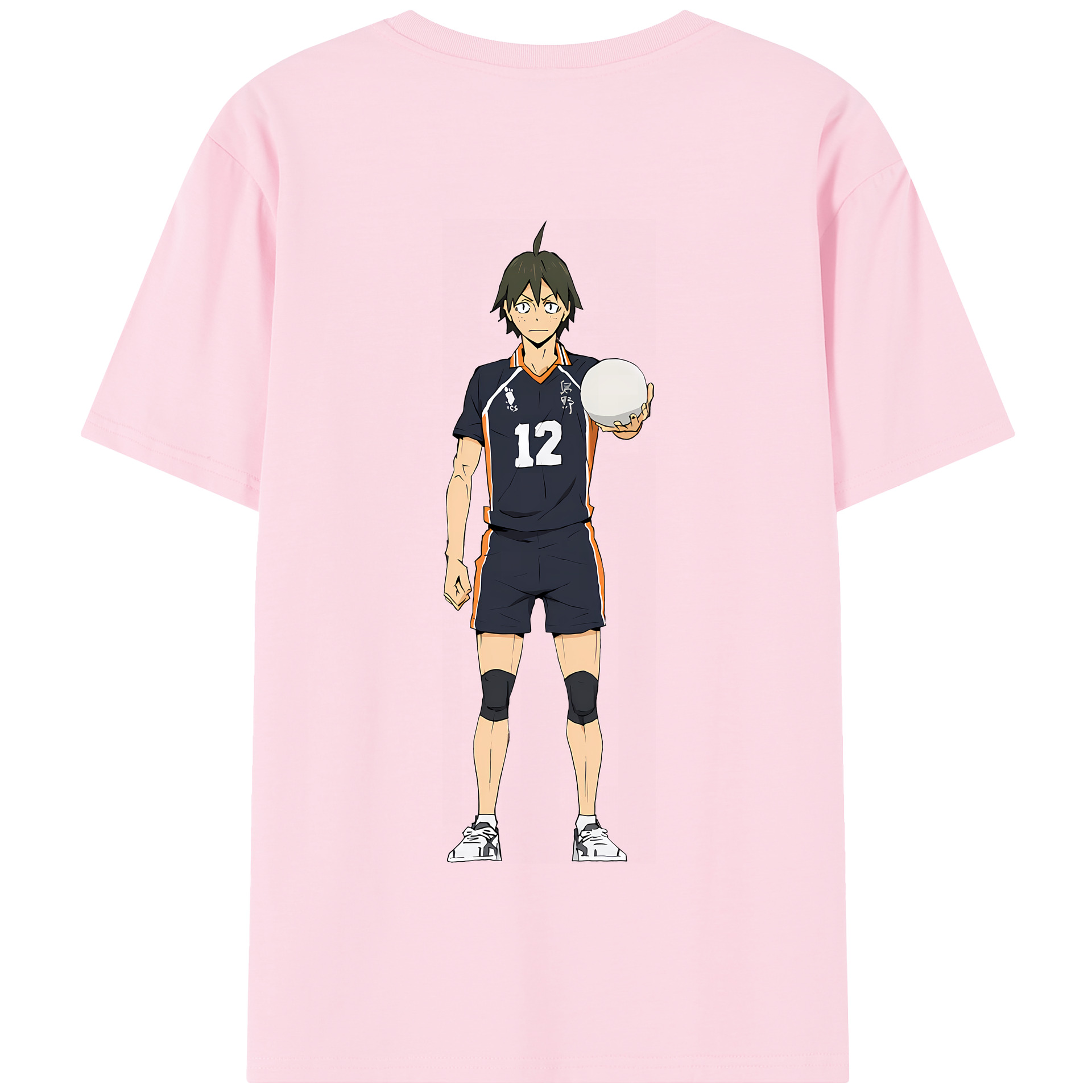 （画像用） ハイキュー!! Haikyu!! 綿100％半袖Tシャツ（背面プリント）