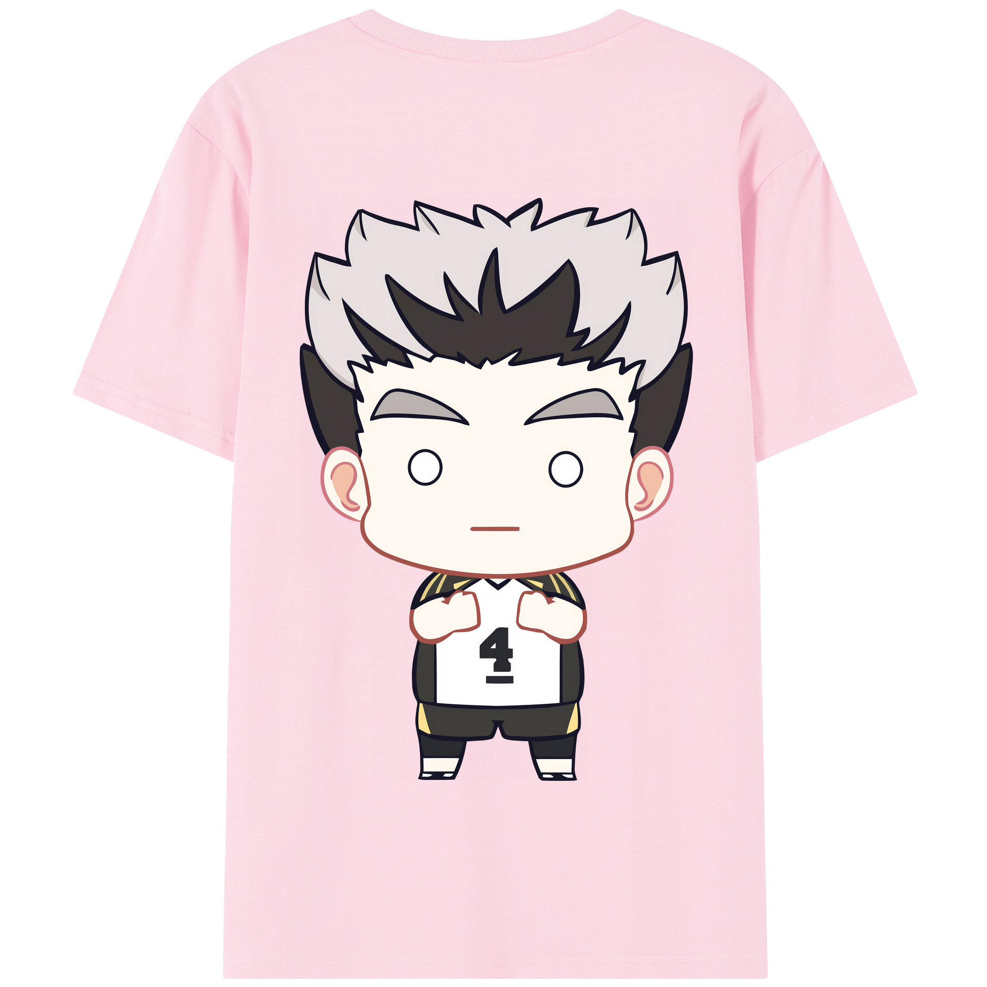 （画像用） ハイキュー!! Haikyu!! 綿100％半袖Tシャツ（背面プリント）