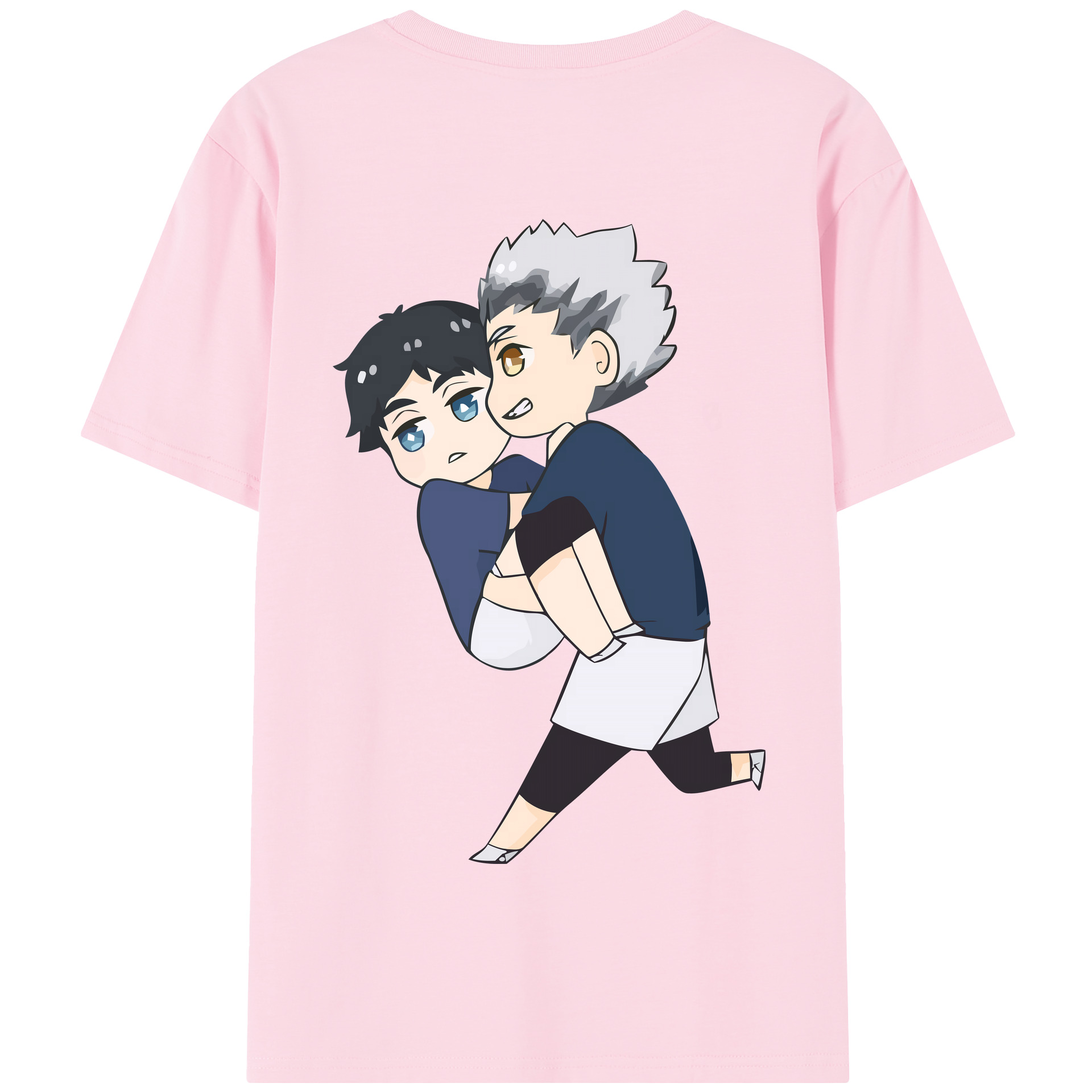（画像用） ハイキュー!! Haikyu!! 綿100％半袖Tシャツ（背面プリント）
