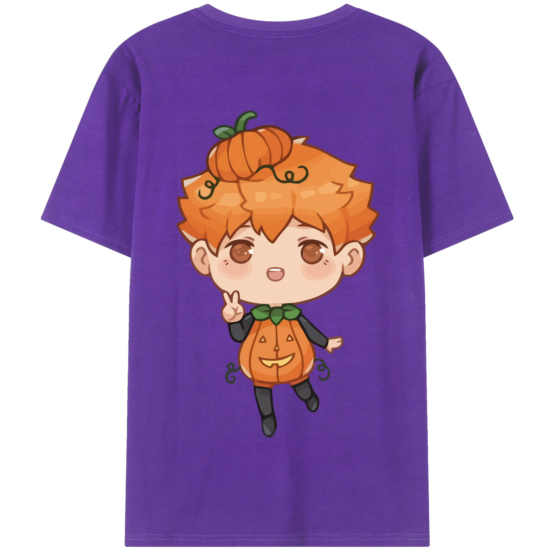 （画像用） ハイキュー!! Haikyu!! 綿100％半袖Tシャツ（背面プリント）