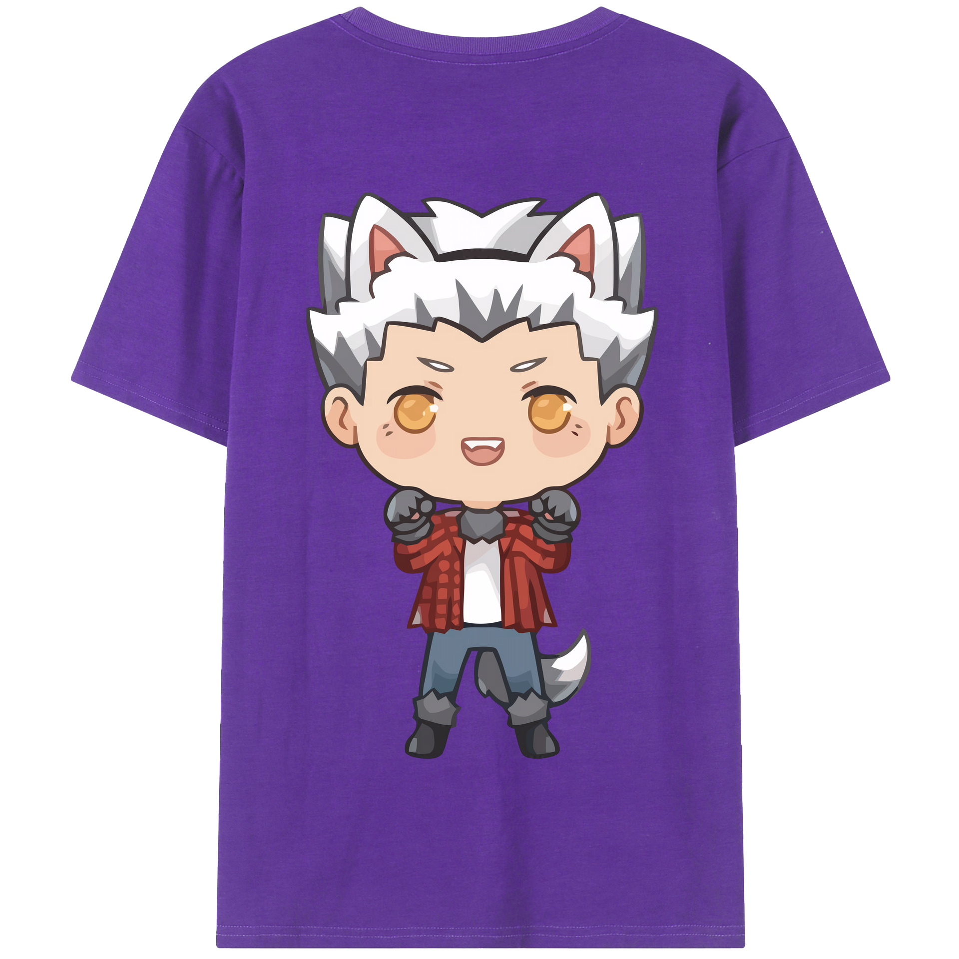 （画像用） ハイキュー!! Haikyu!! 綿100％半袖Tシャツ（背面プリント）