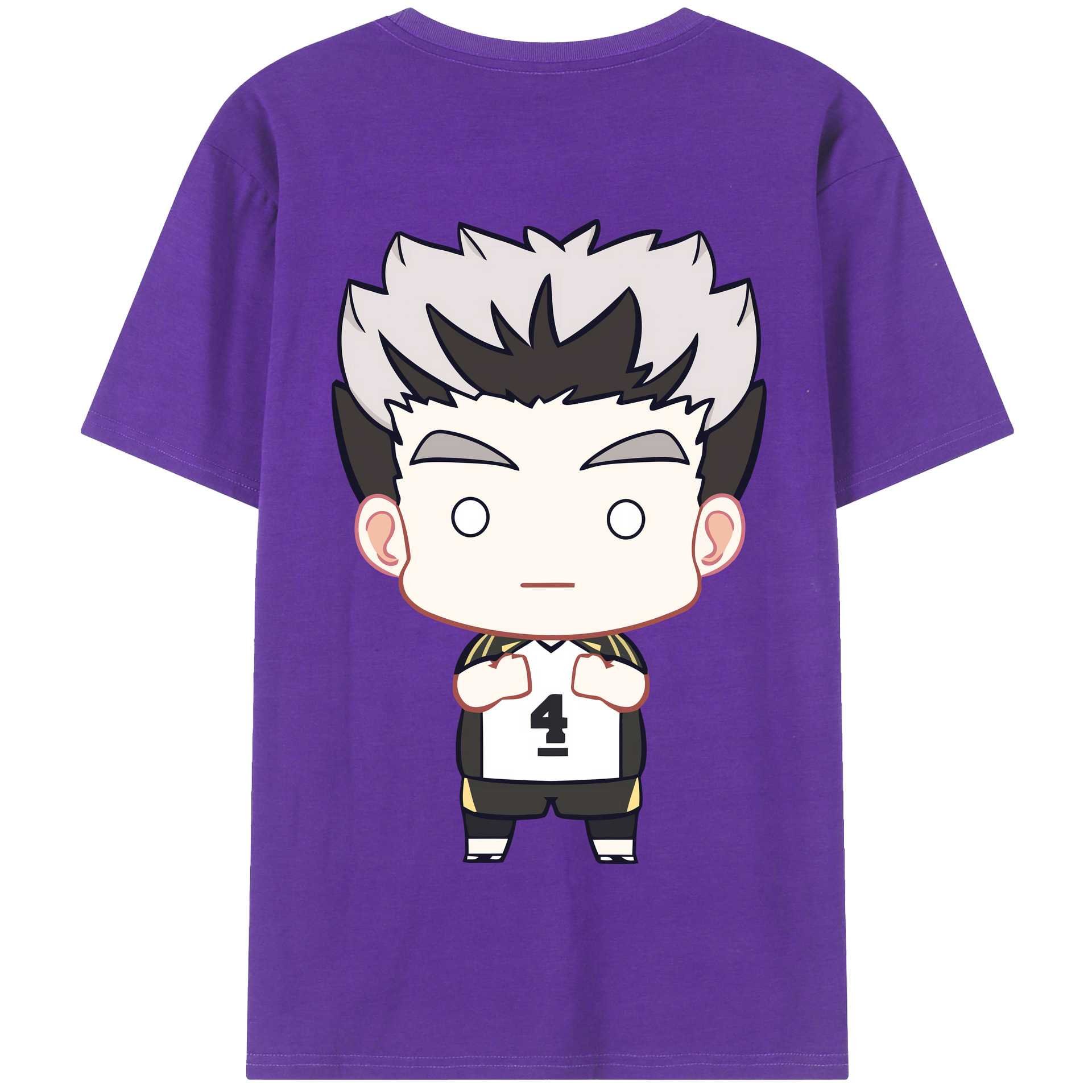 （画像用） ハイキュー!! Haikyu!! 綿100％半袖Tシャツ（背面プリント）
