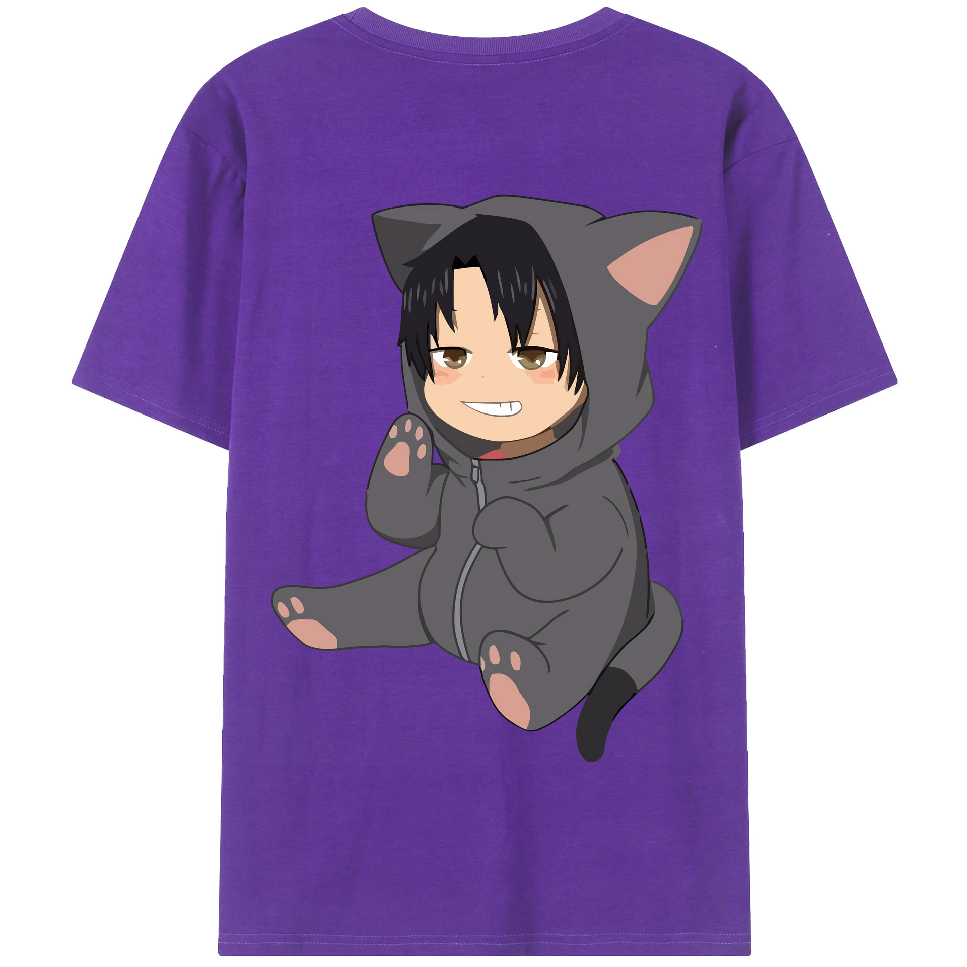（画像用） ハイキュー!! Haikyu!! 綿100％半袖Tシャツ（背面プリント）