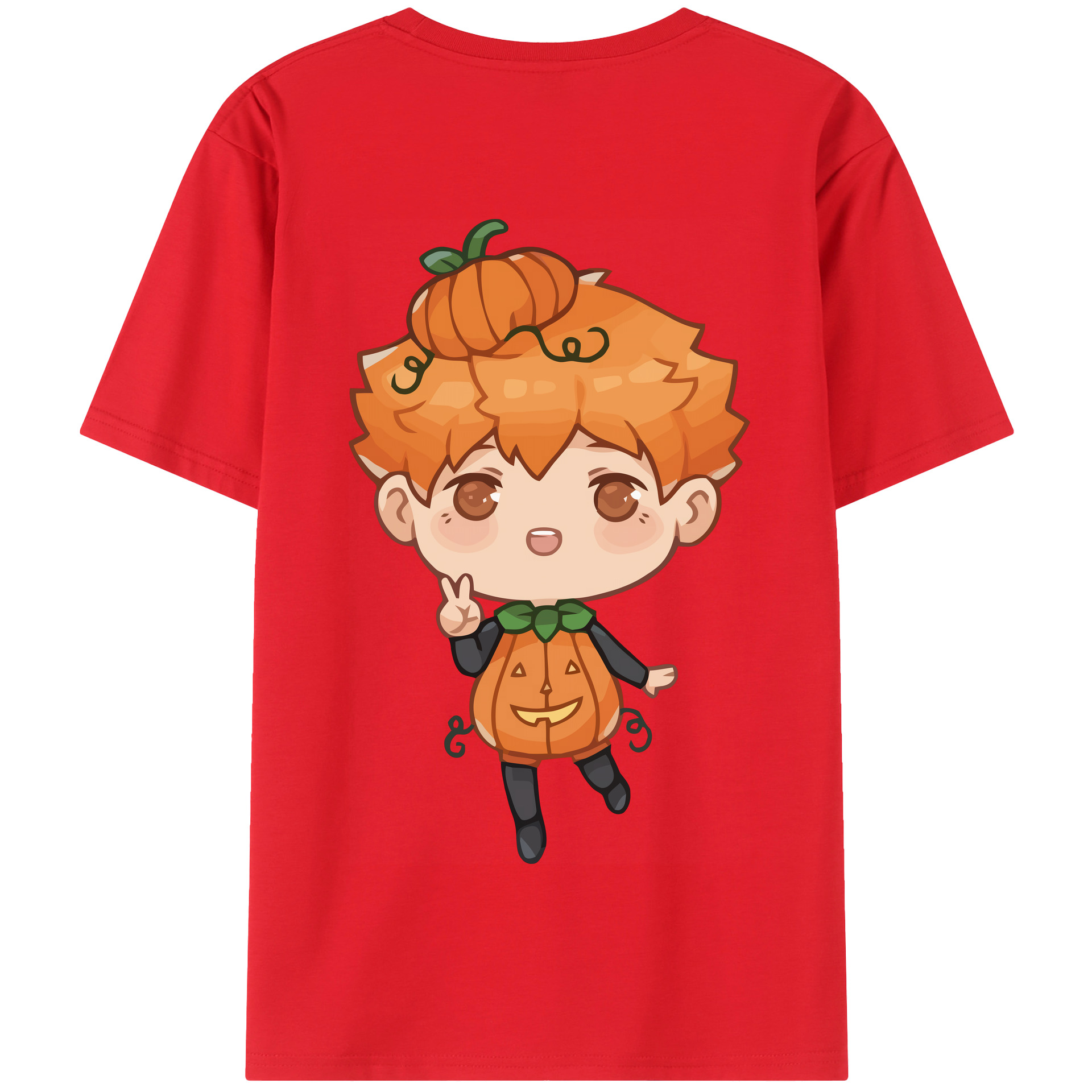 （画像用） ハイキュー!! Haikyu!! 綿100％半袖Tシャツ（背面プリント）