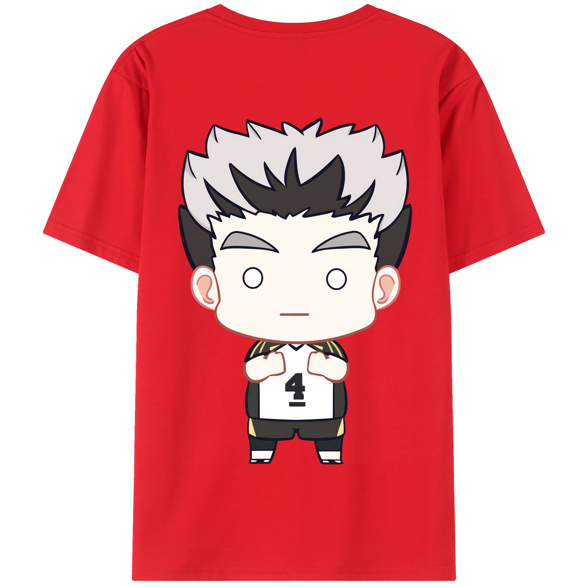 （画像用） ハイキュー!! Haikyu!! 綿100％半袖Tシャツ（背面プリント）