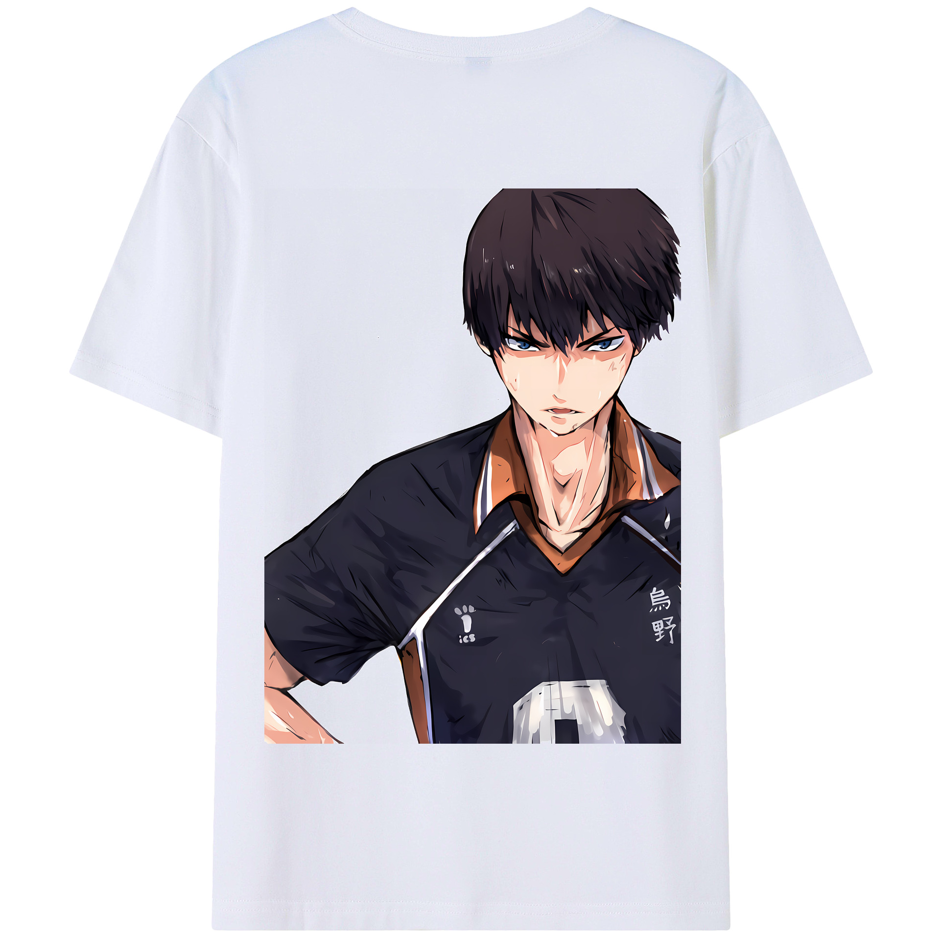 （画像用） ハイキュー!! Haikyu!! 綿100％半袖Tシャツ（背面プリント）