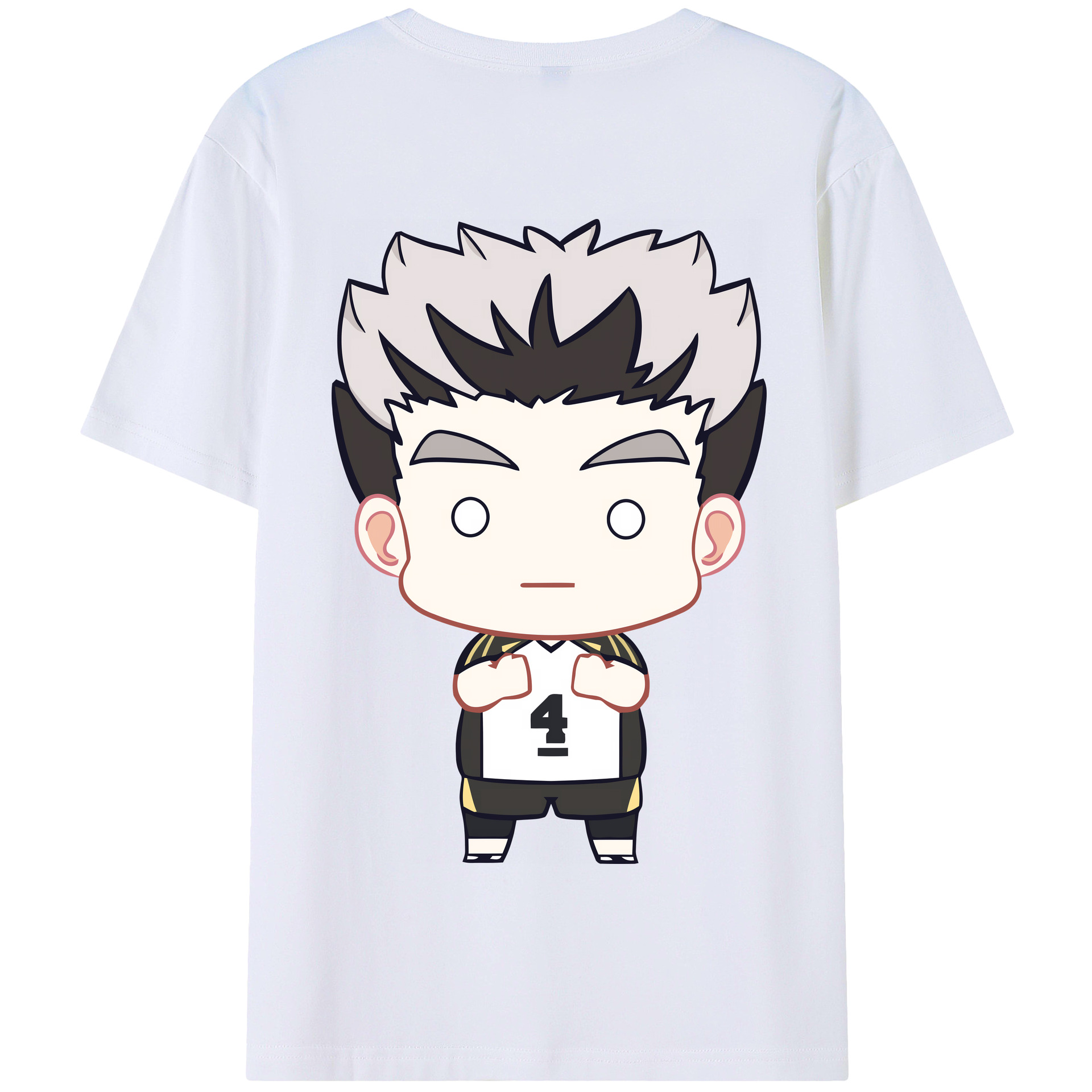 （画像用） ハイキュー!! Haikyu!! 綿100％半袖Tシャツ（背面プリント）