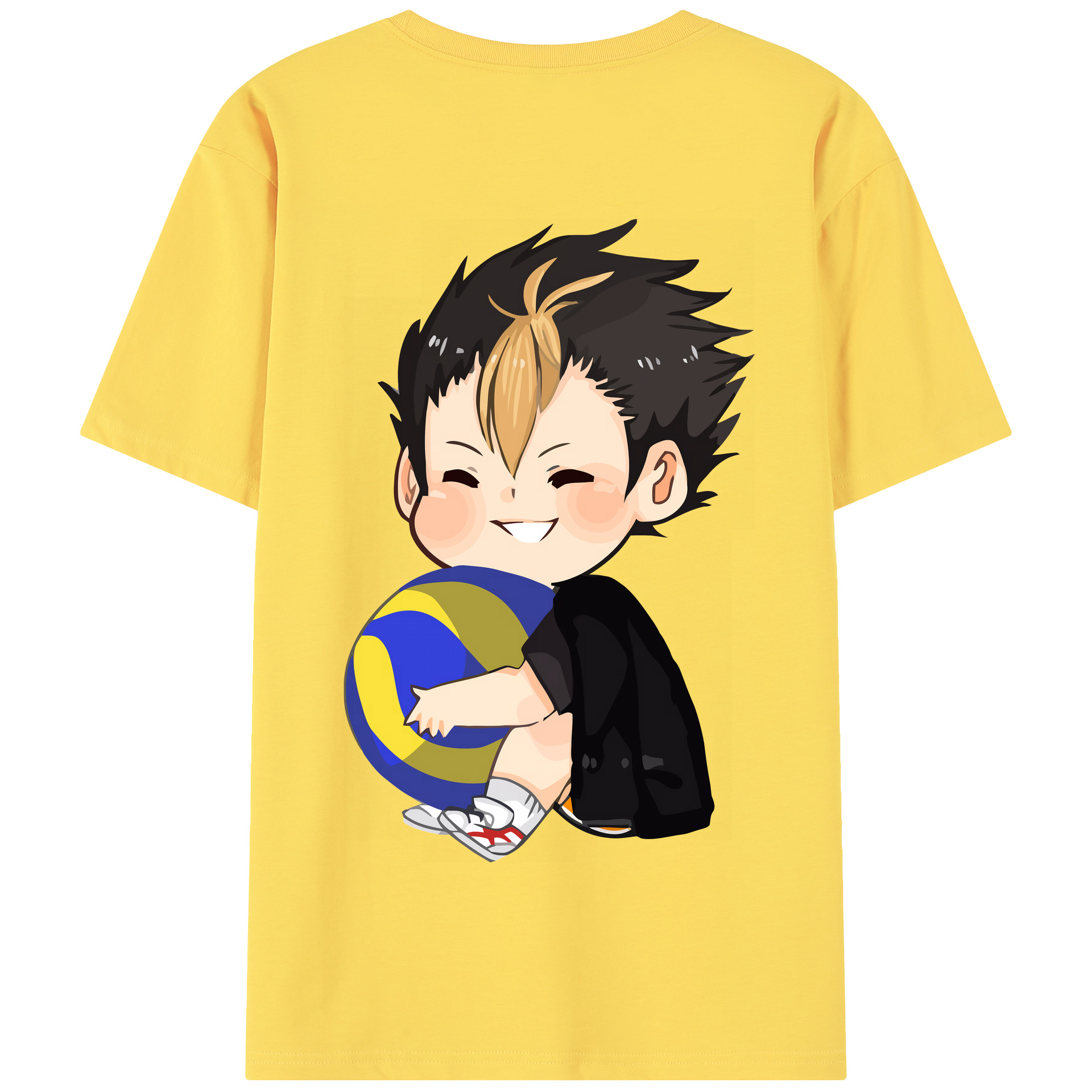 （画像用） ハイキュー!! Haikyu!! 綿100％半袖Tシャツ（背面プリント）