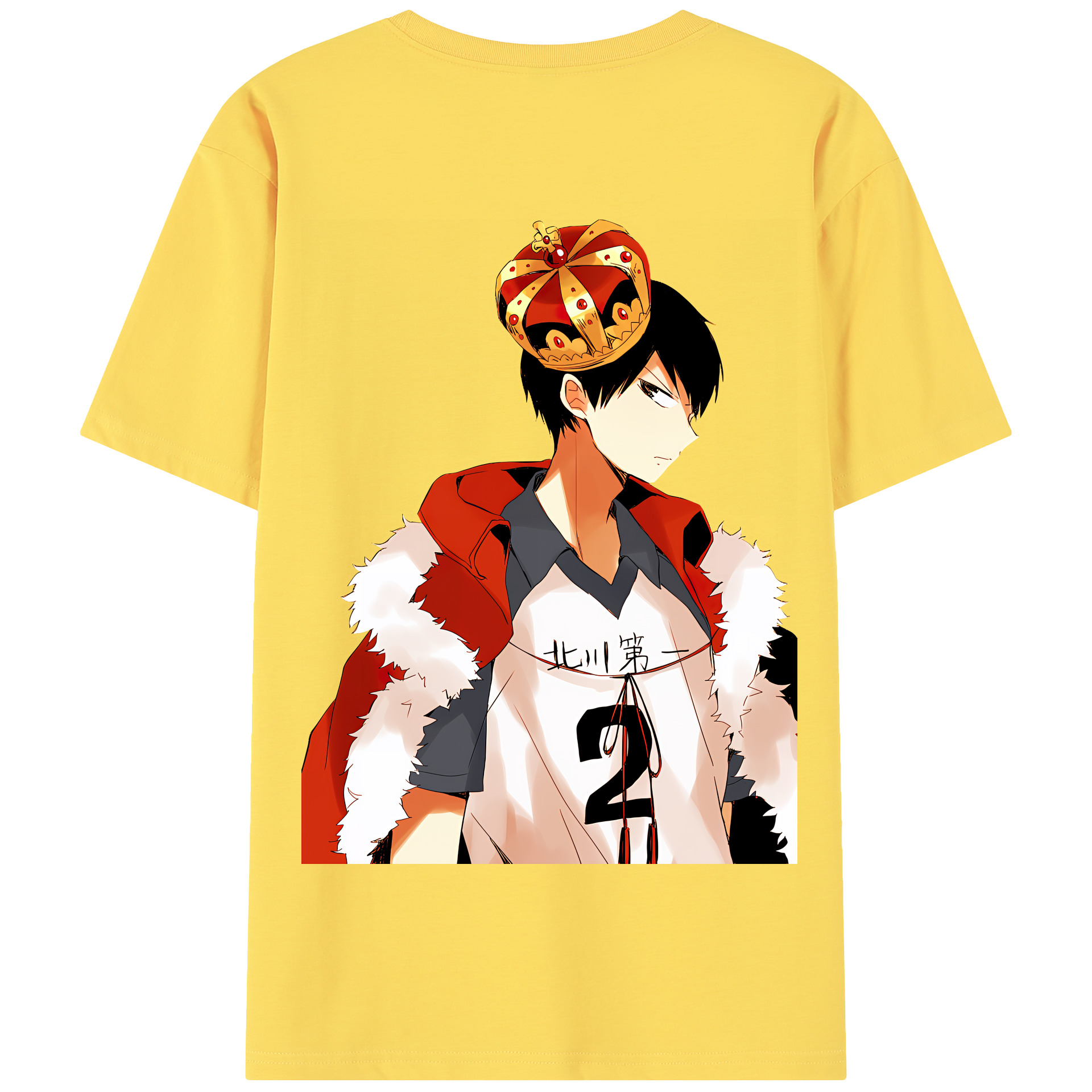（画像用） ハイキュー!! Haikyu!! 綿100％半袖Tシャツ（背面プリント）