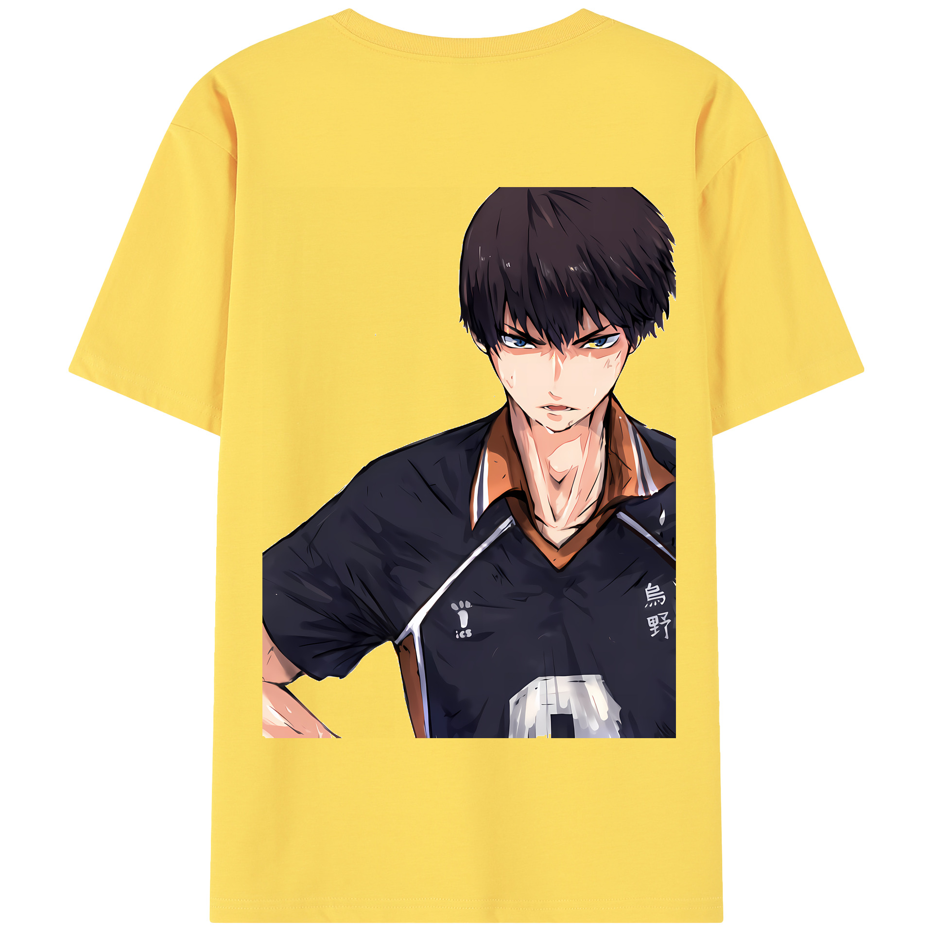 （画像用） ハイキュー!! Haikyu!! 綿100％半袖Tシャツ（背面プリント）