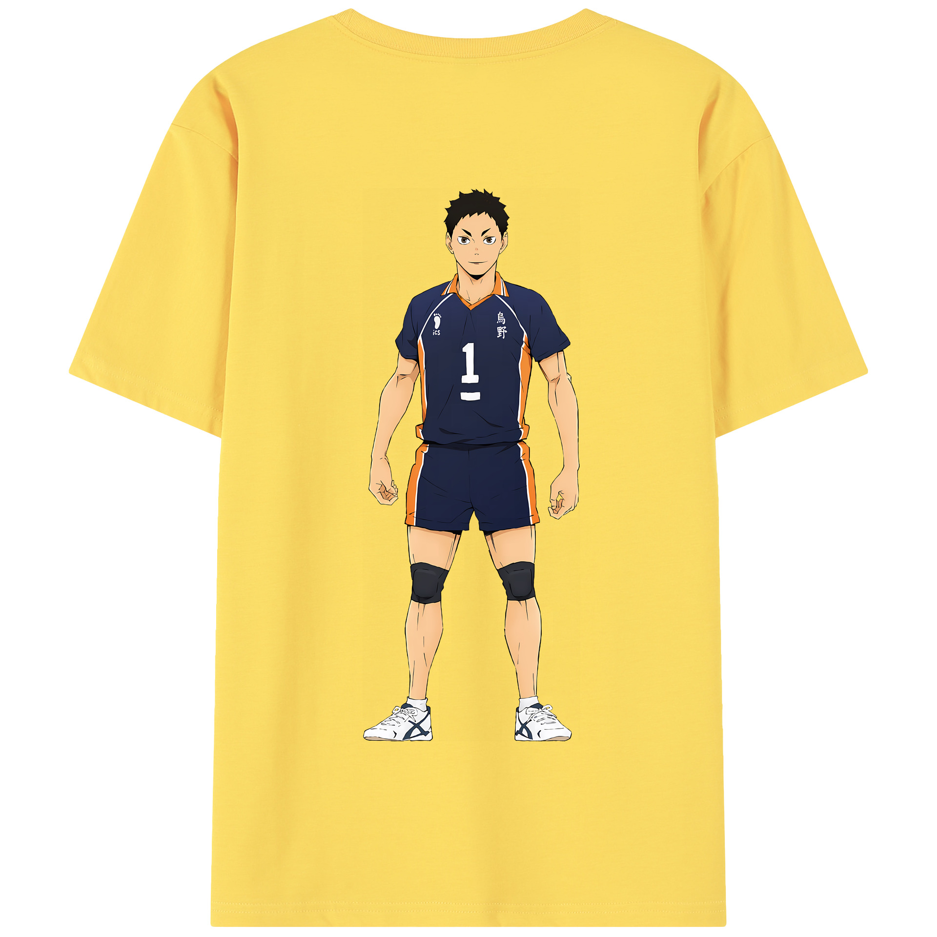 （画像用） ハイキュー!! Haikyu!! 綿100％半袖Tシャツ（背面プリント）