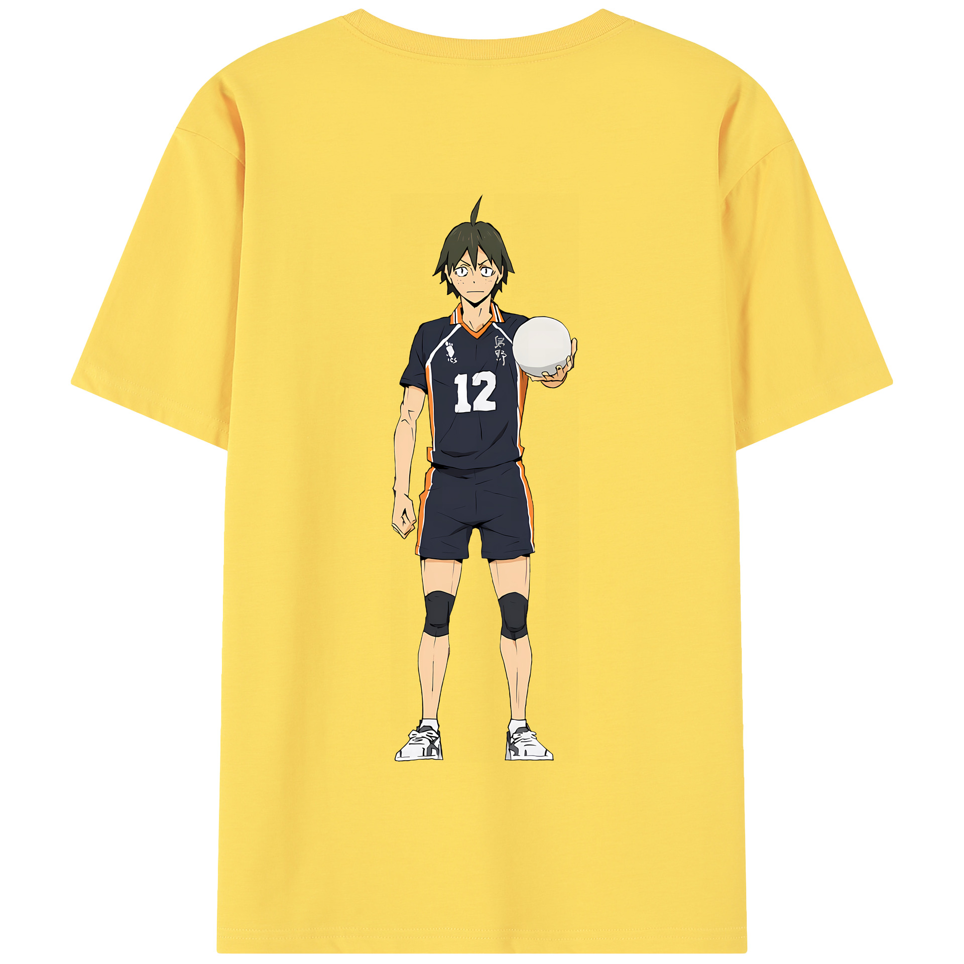 （画像用） ハイキュー!! Haikyu!! 綿100％半袖Tシャツ（背面プリント）
