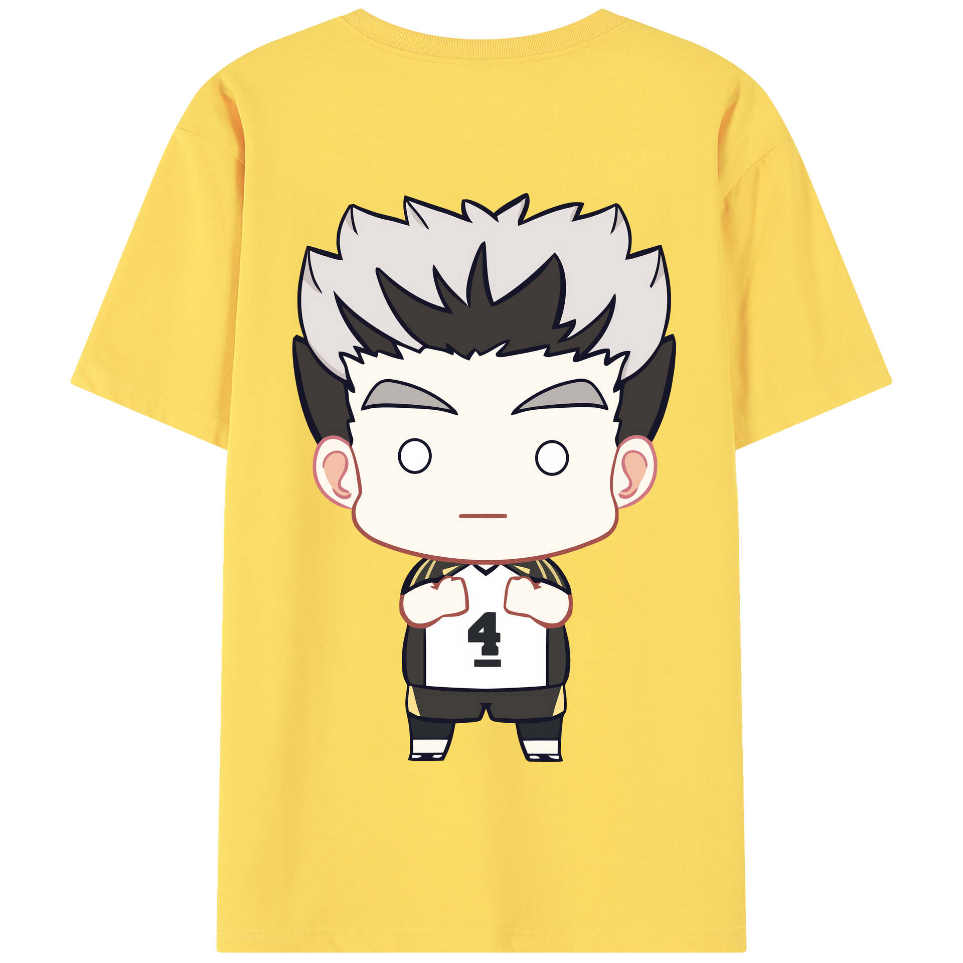 （画像用） ハイキュー!! Haikyu!! 綿100％半袖Tシャツ（背面プリント）