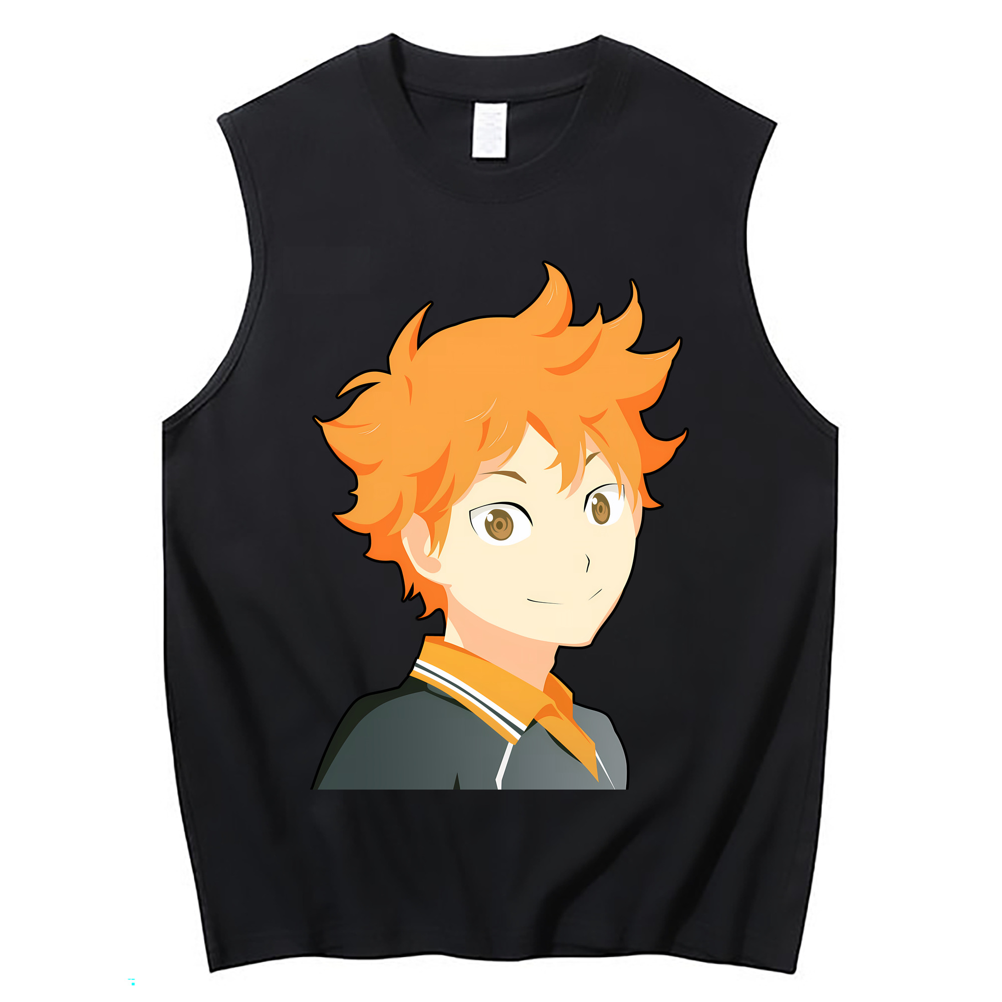 （画像用） ハイキュー!! Haikyu!! コットン100％タンクトップ（フロントプリント）