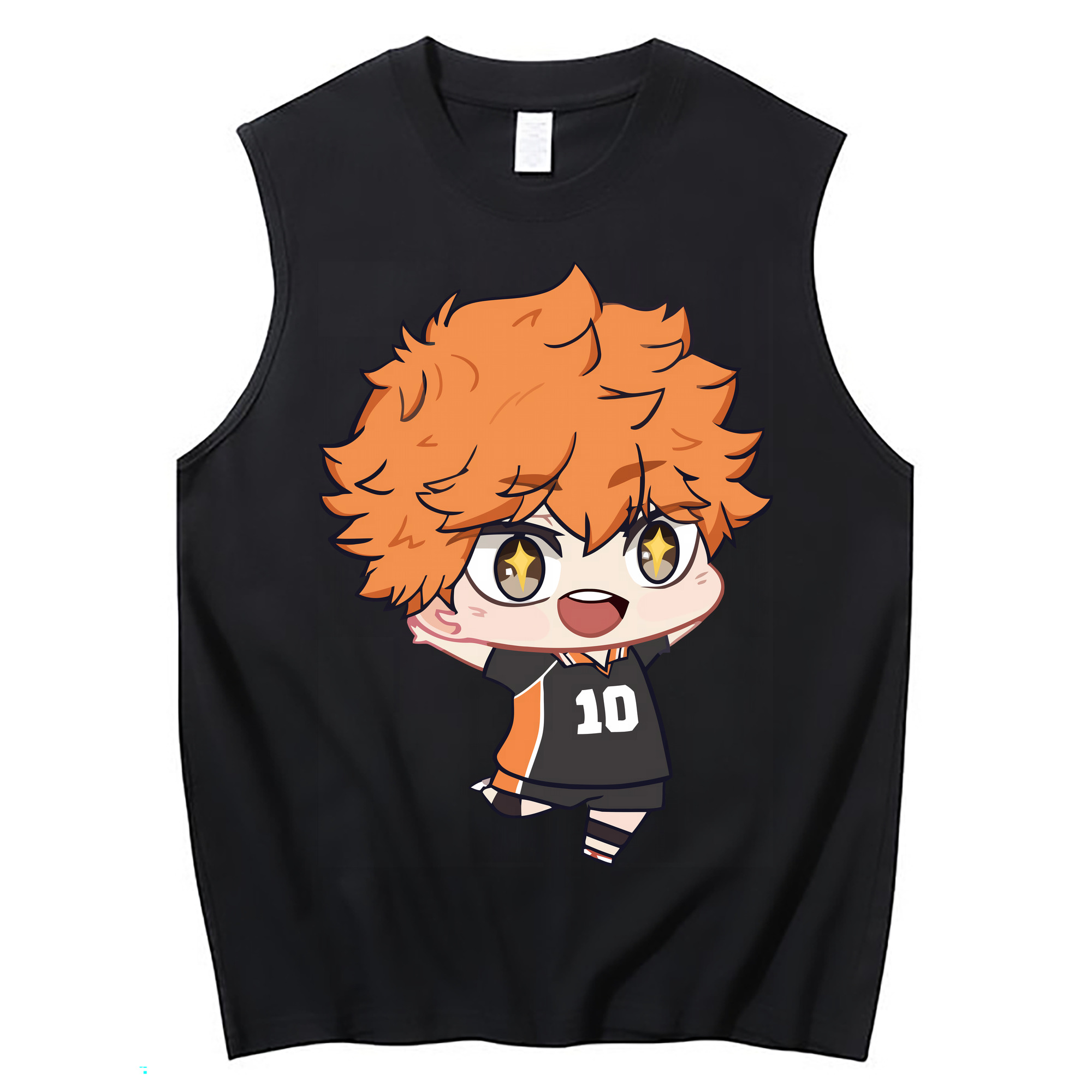 （画像用） ハイキュー!! Haikyu!! コットン100％タンクトップ（フロントプリント）