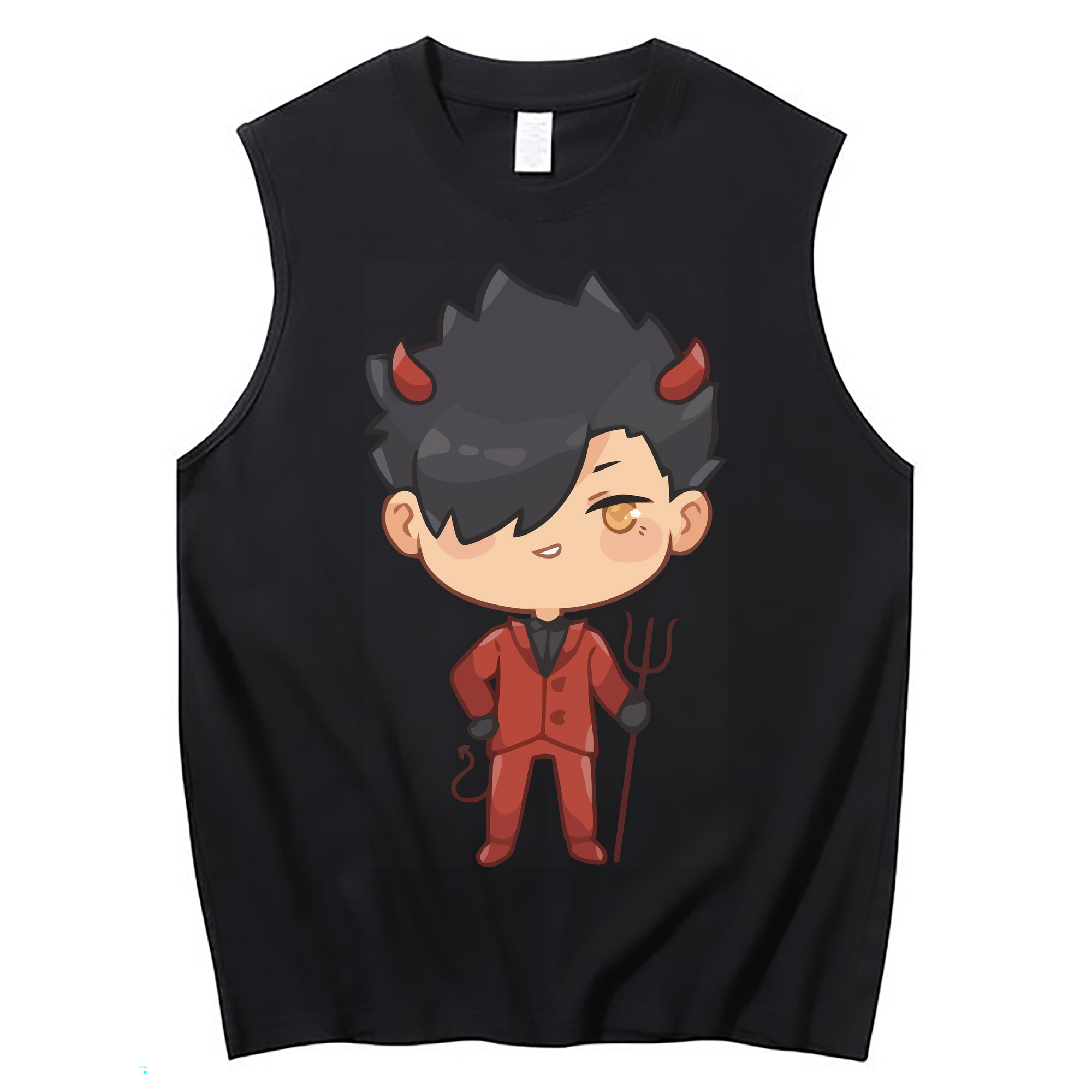 （画像用） ハイキュー!! Haikyu!! コットン100％タンクトップ（フロントプリント）