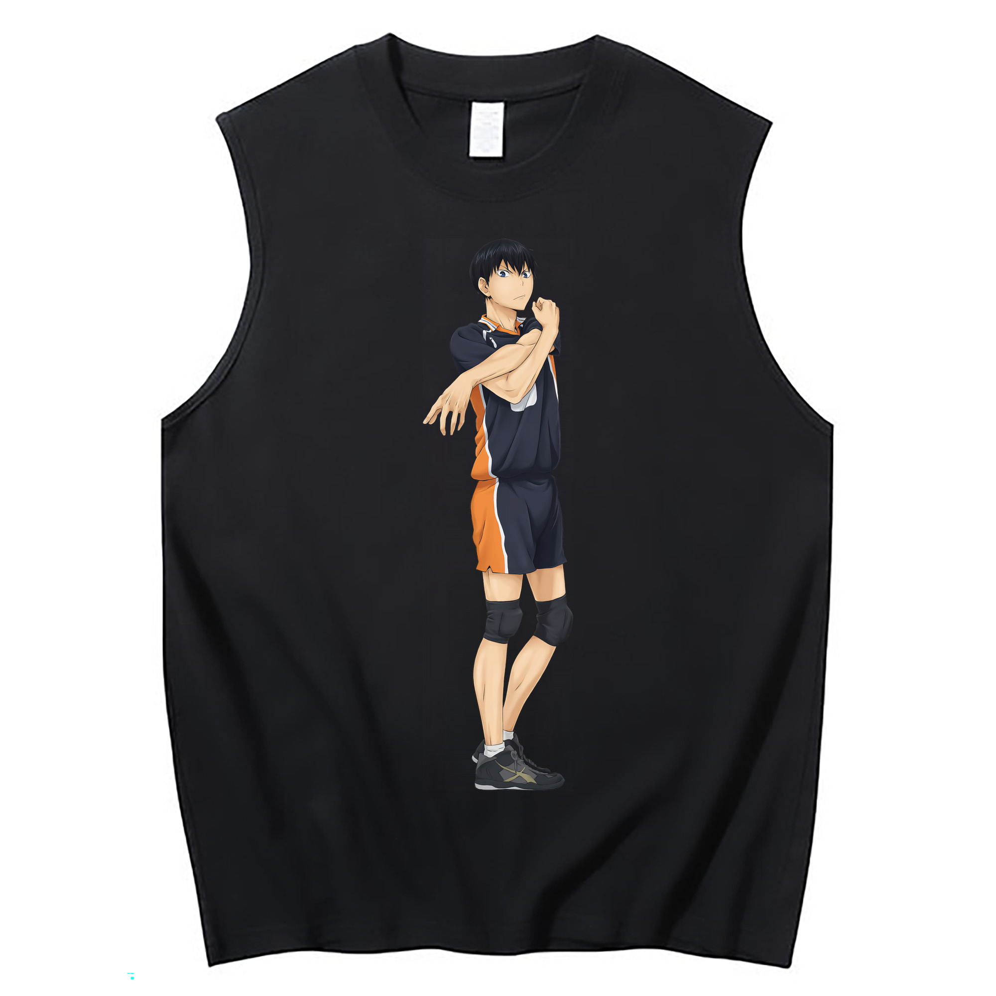 （画像用） ハイキュー!! Haikyu!! コットン100％タンクトップ（フロントプリント）