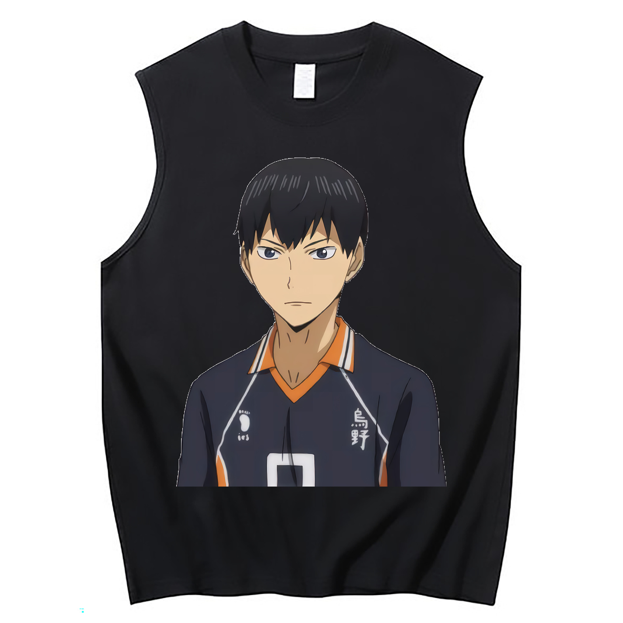 （画像用） ハイキュー!! Haikyu!! コットン100％タンクトップ（フロントプリント）