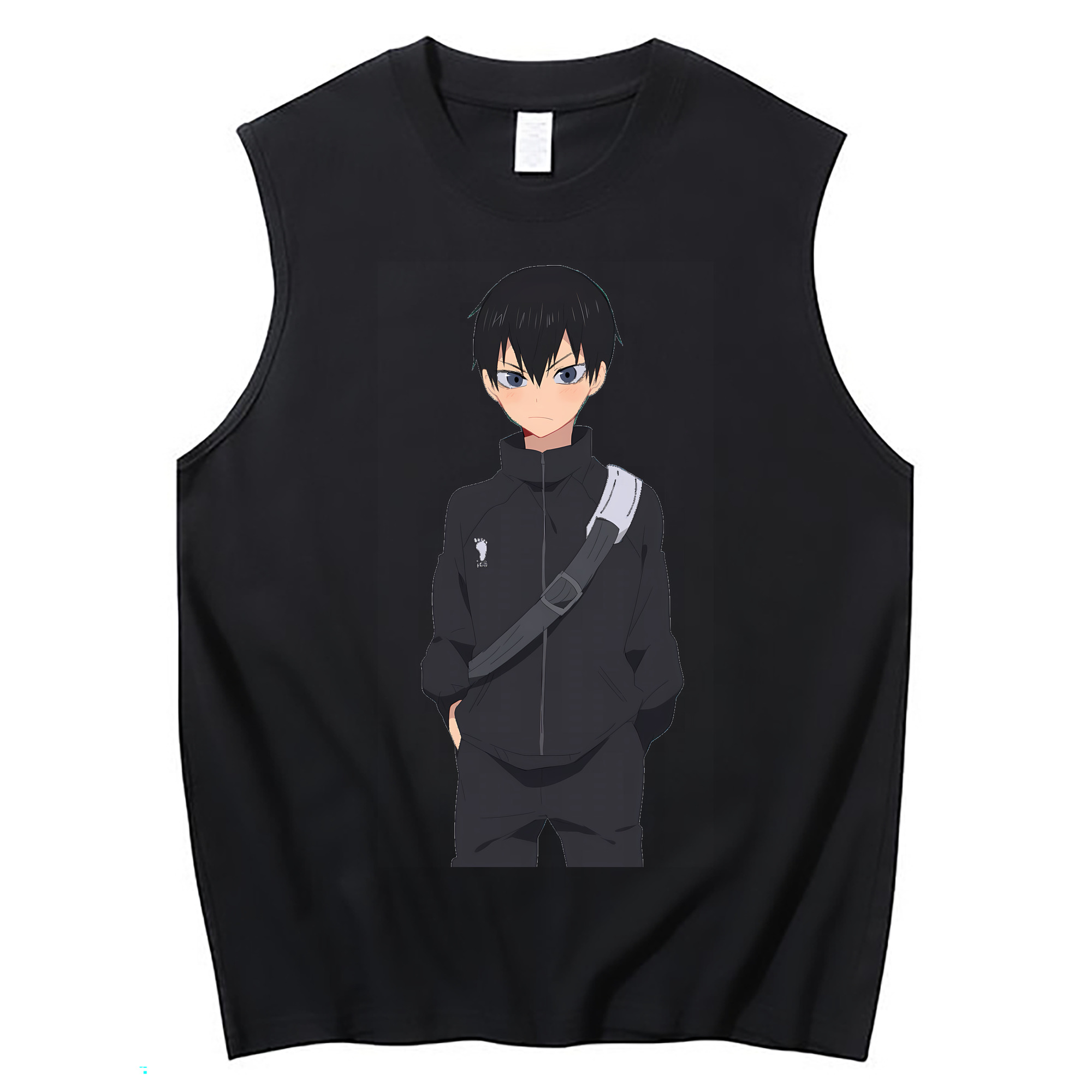 （画像用） ハイキュー!! Haikyu!! コットン100％タンクトップ（フロントプリント）