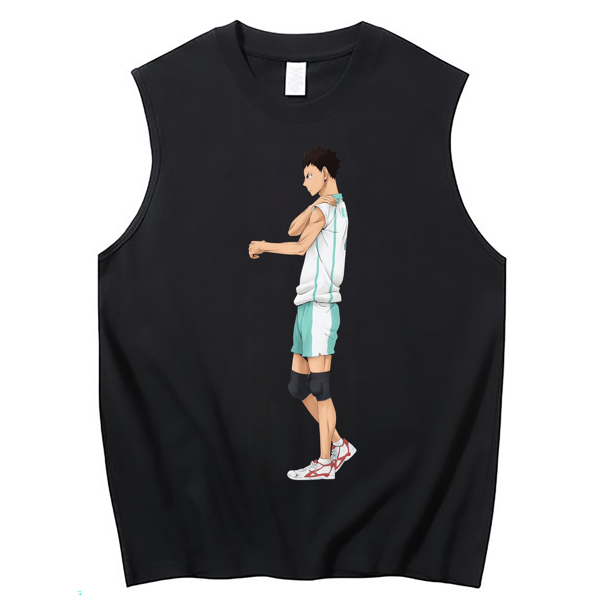 （画像用） ハイキュー!! Haikyu!! コットン100％タンクトップ（フロントプリント）