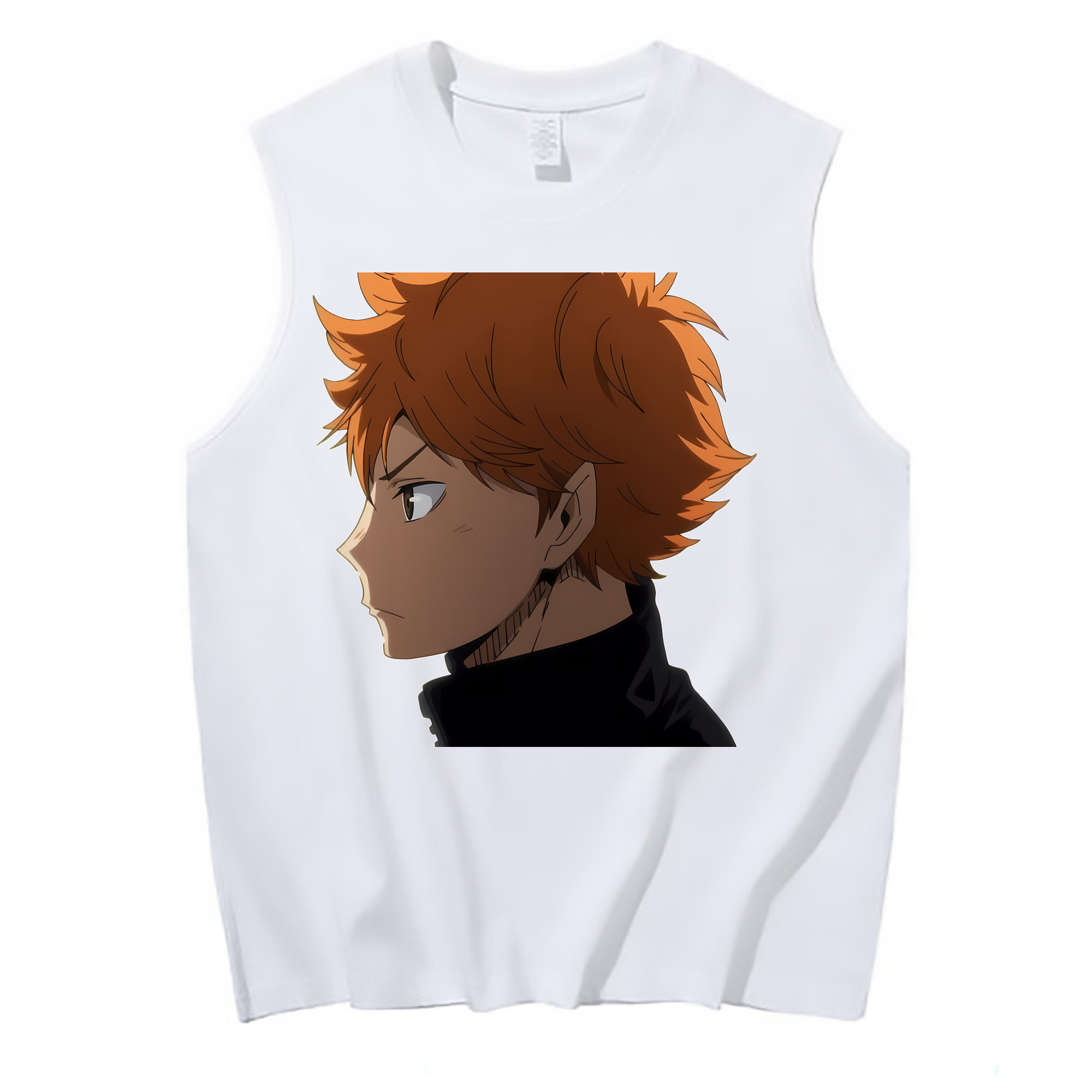 （画像用） ハイキュー!! Haikyu!! コットン100％タンクトップ（フロントプリント）