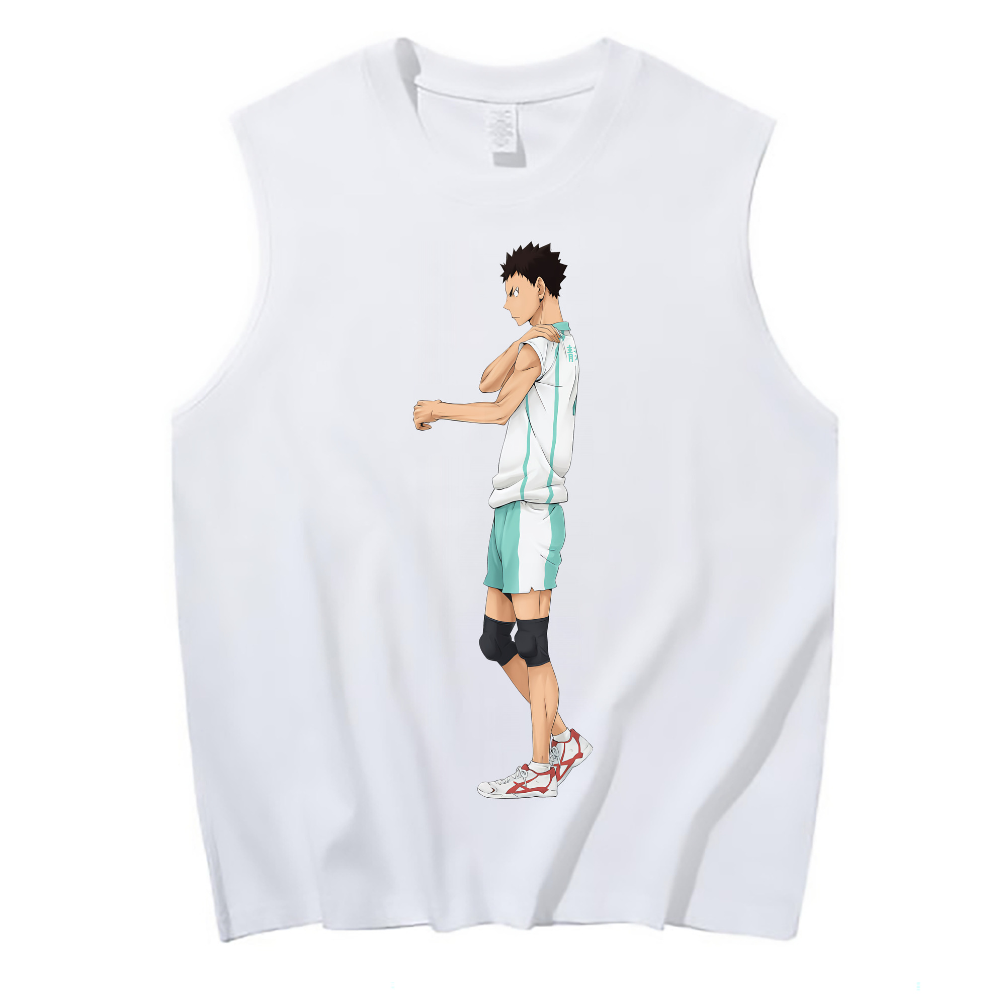 （画像用） ハイキュー!! Haikyu!! コットン100％タンクトップ（フロントプリント）