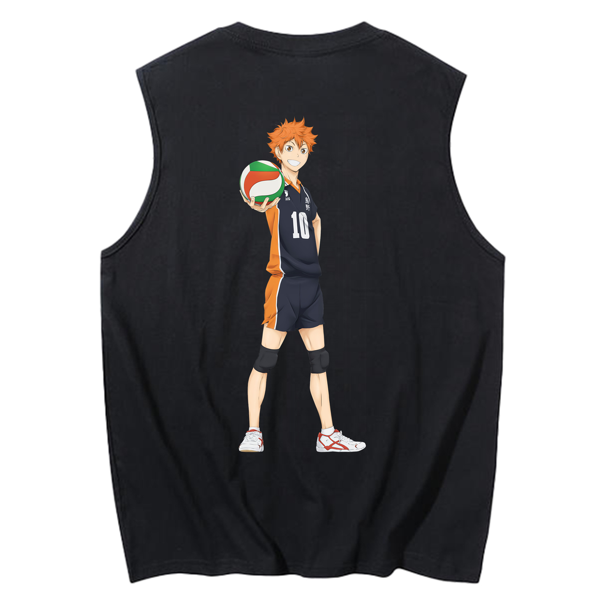 （画像用） ハイキュー!! Haikyu!! コットン100％タンクトップ（背面プリント）