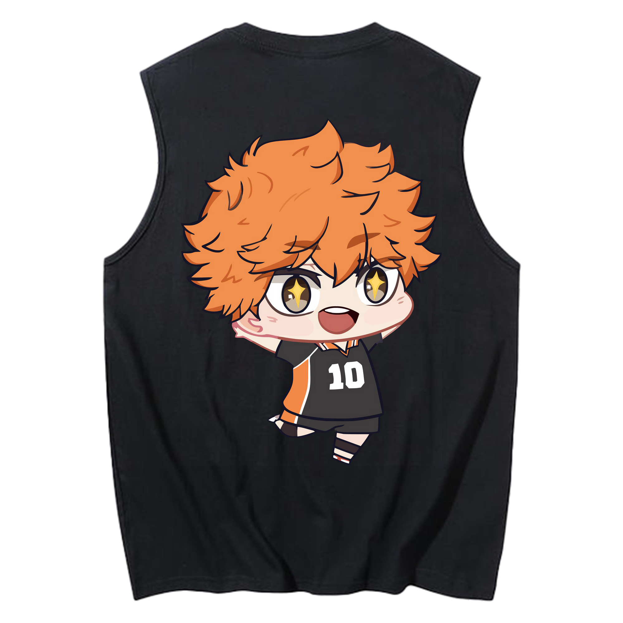 （画像用） ハイキュー!! Haikyu!! コットン100％タンクトップ（背面プリント）