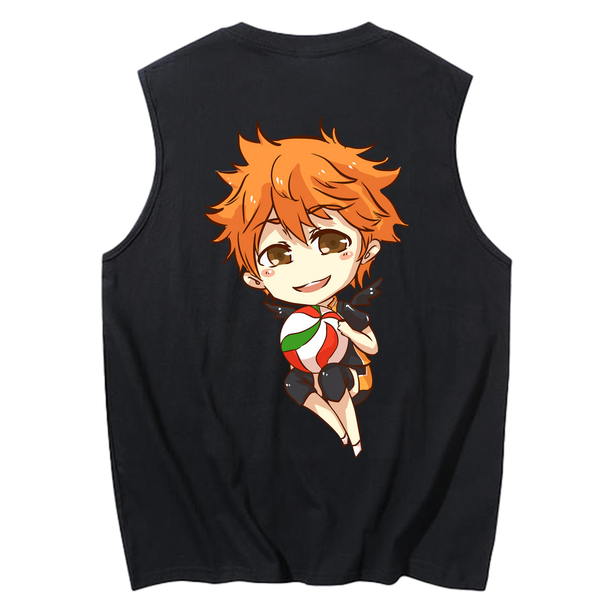（画像用） ハイキュー!! Haikyu!! コットン100％タンクトップ（背面プリント）