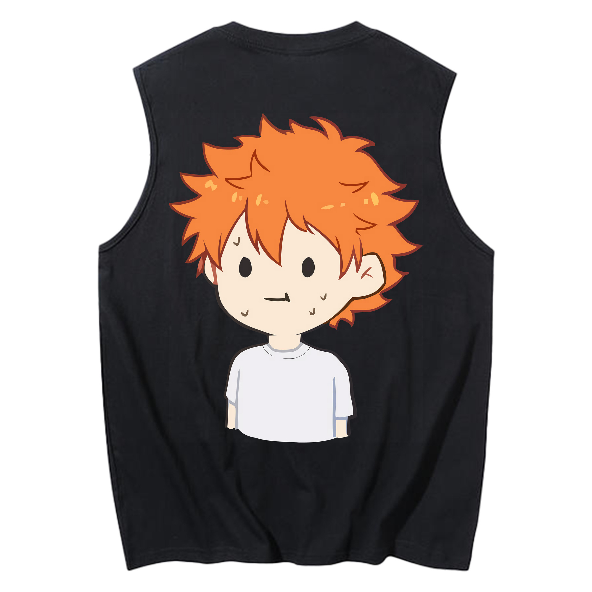 （画像用） ハイキュー!! Haikyu!! コットン100％タンクトップ（背面プリント）