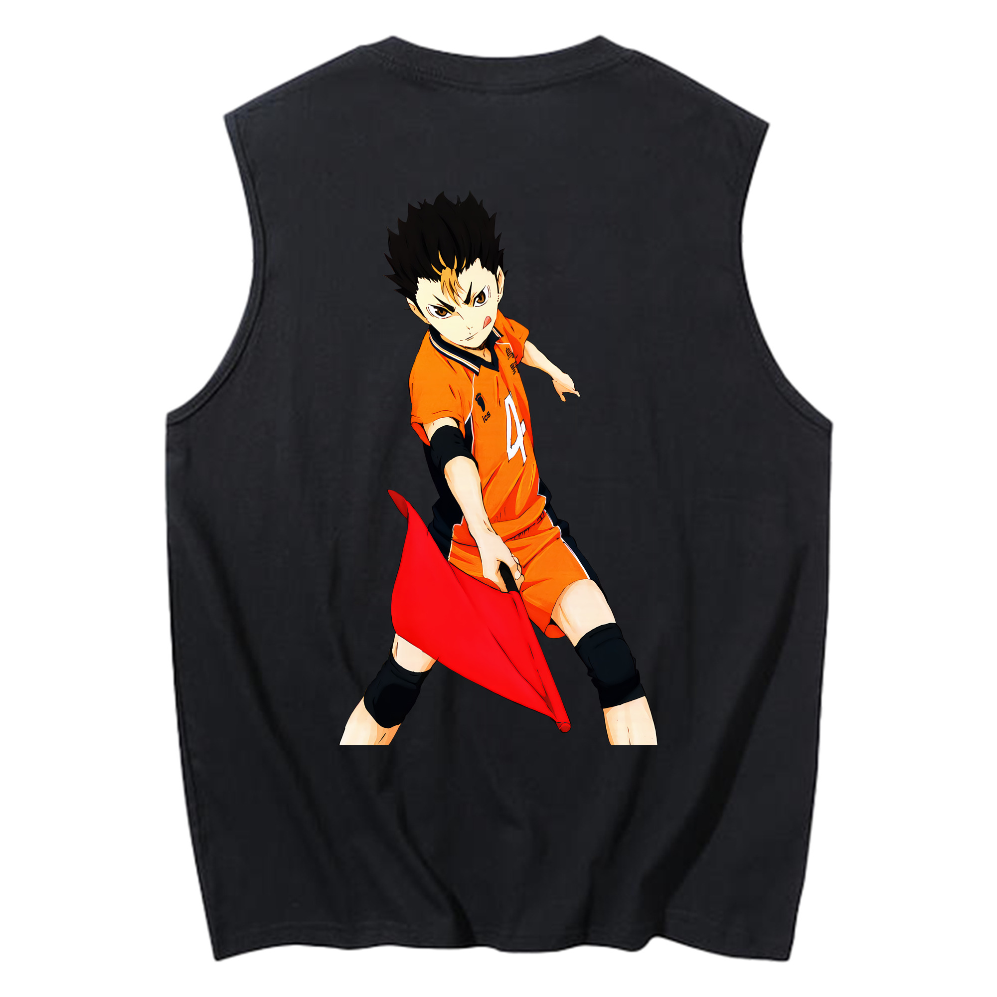 （画像用） ハイキュー!! Haikyu!! コットン100％タンクトップ（背面プリント）