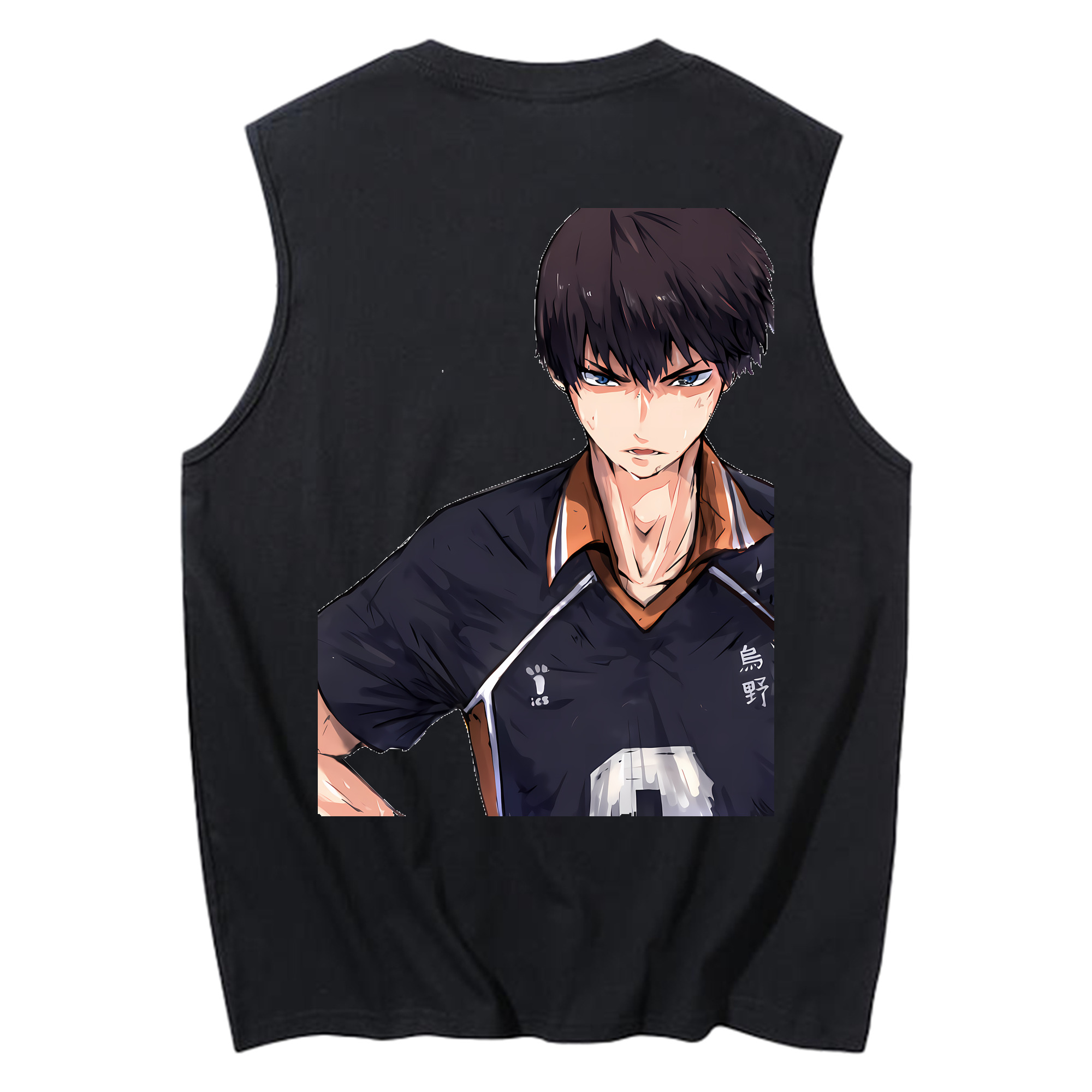 （画像用） ハイキュー!! Haikyu!! コットン100％タンクトップ（背面プリント）